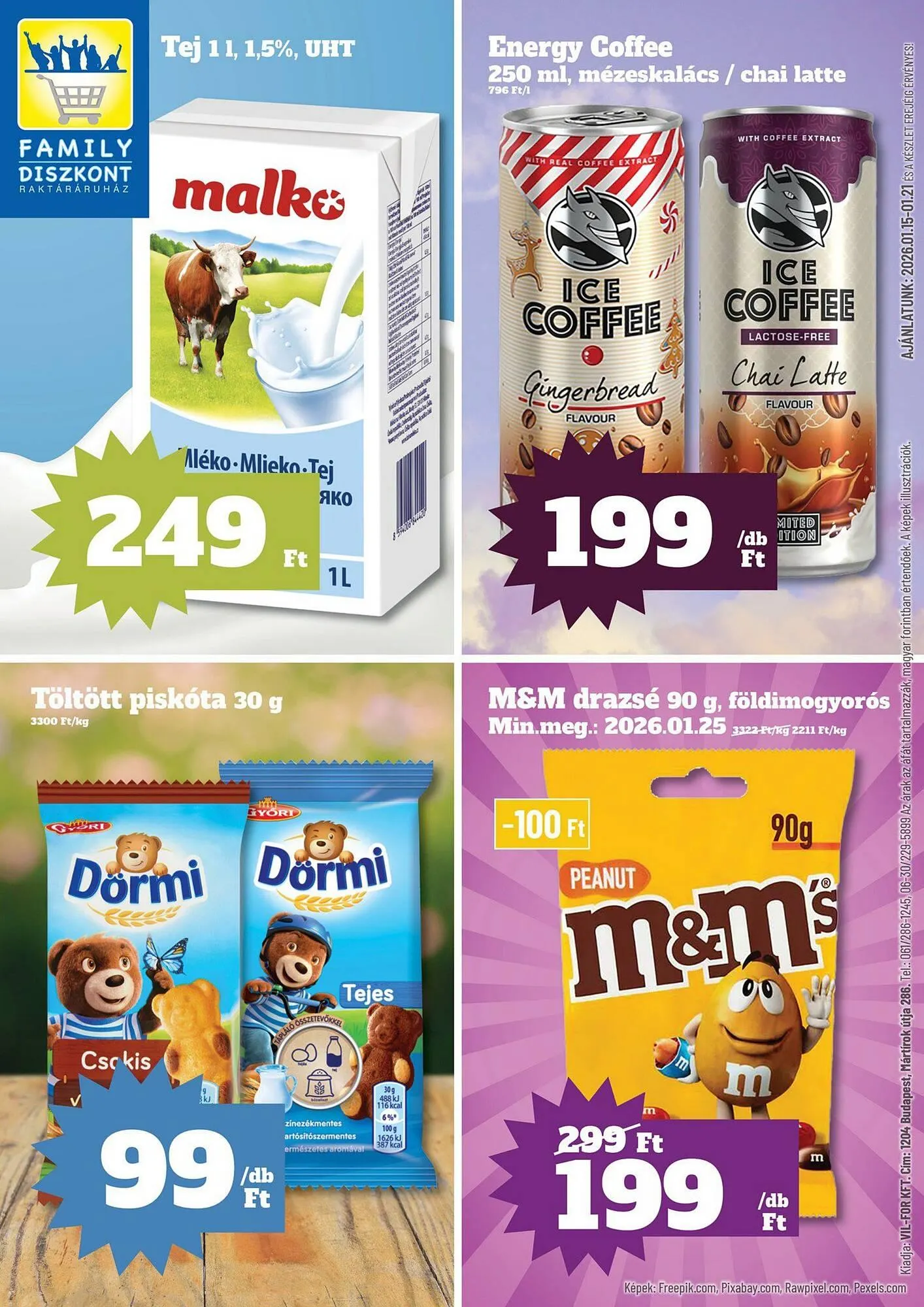 Katalógus Family Diszkont akciós újság január 15.-tól január 21.-ig 2026. - Oldal 1