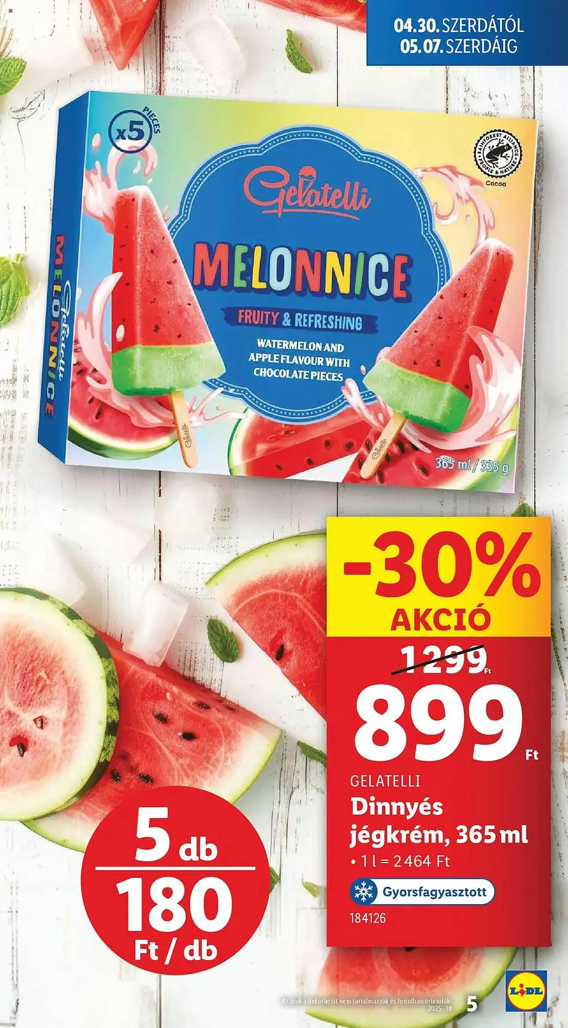 Katalógus Lidl akciós újság április 30.-tól május 7.-ig 2025. - Oldal 5