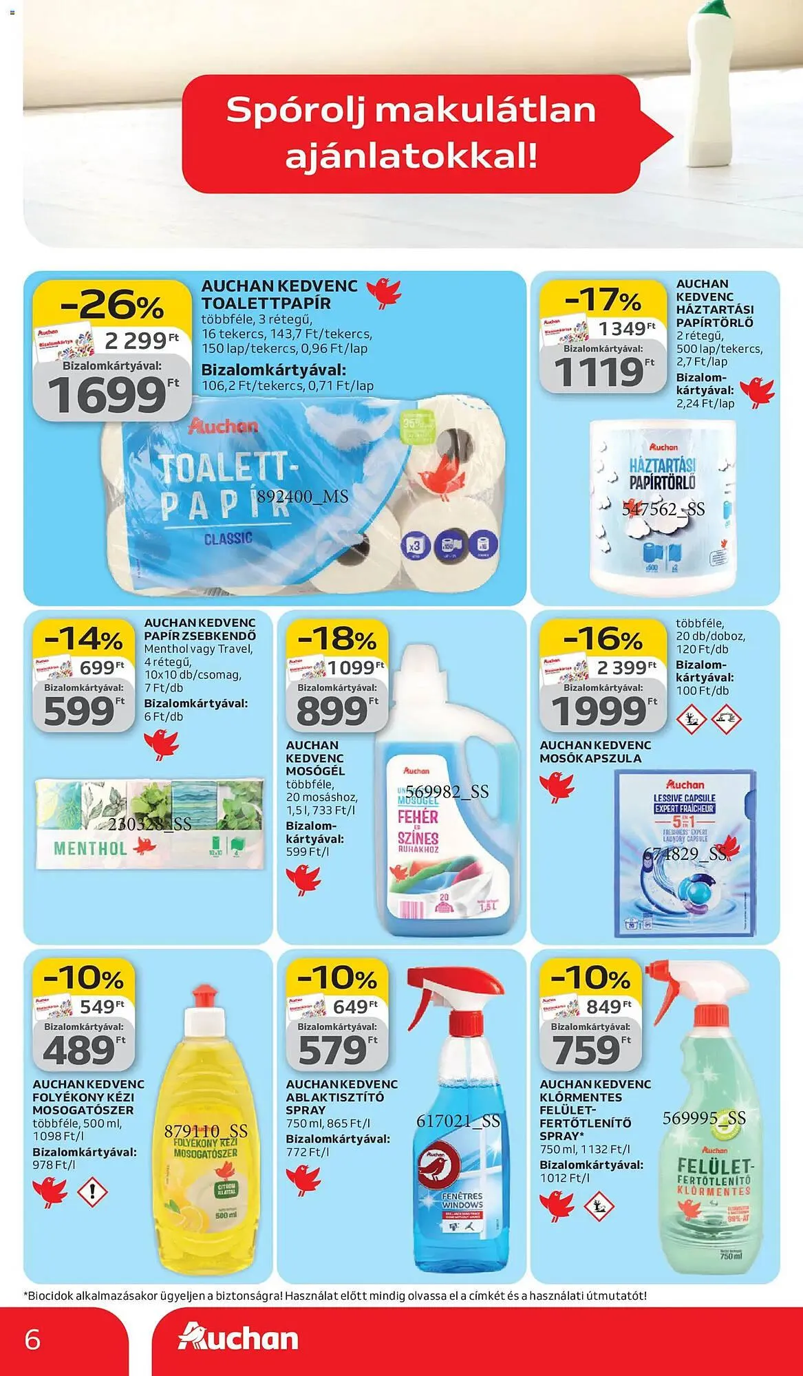 Katalógus Auchan akciós újság március 5.-tól március 18.-ig 2026. - Oldal 6