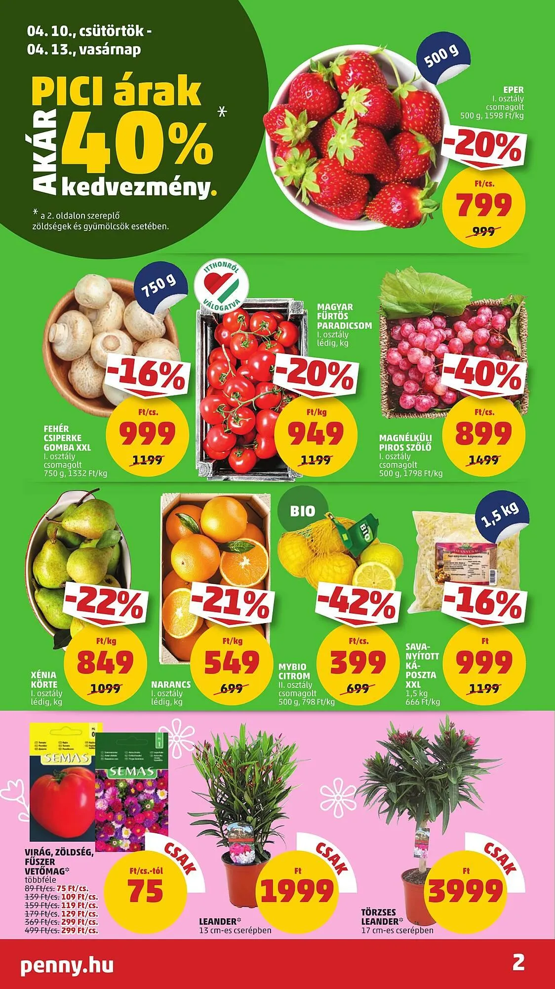 Katalógus PENNY akciós újság április 10.-tól április 15.-ig 2025. - Oldal 2