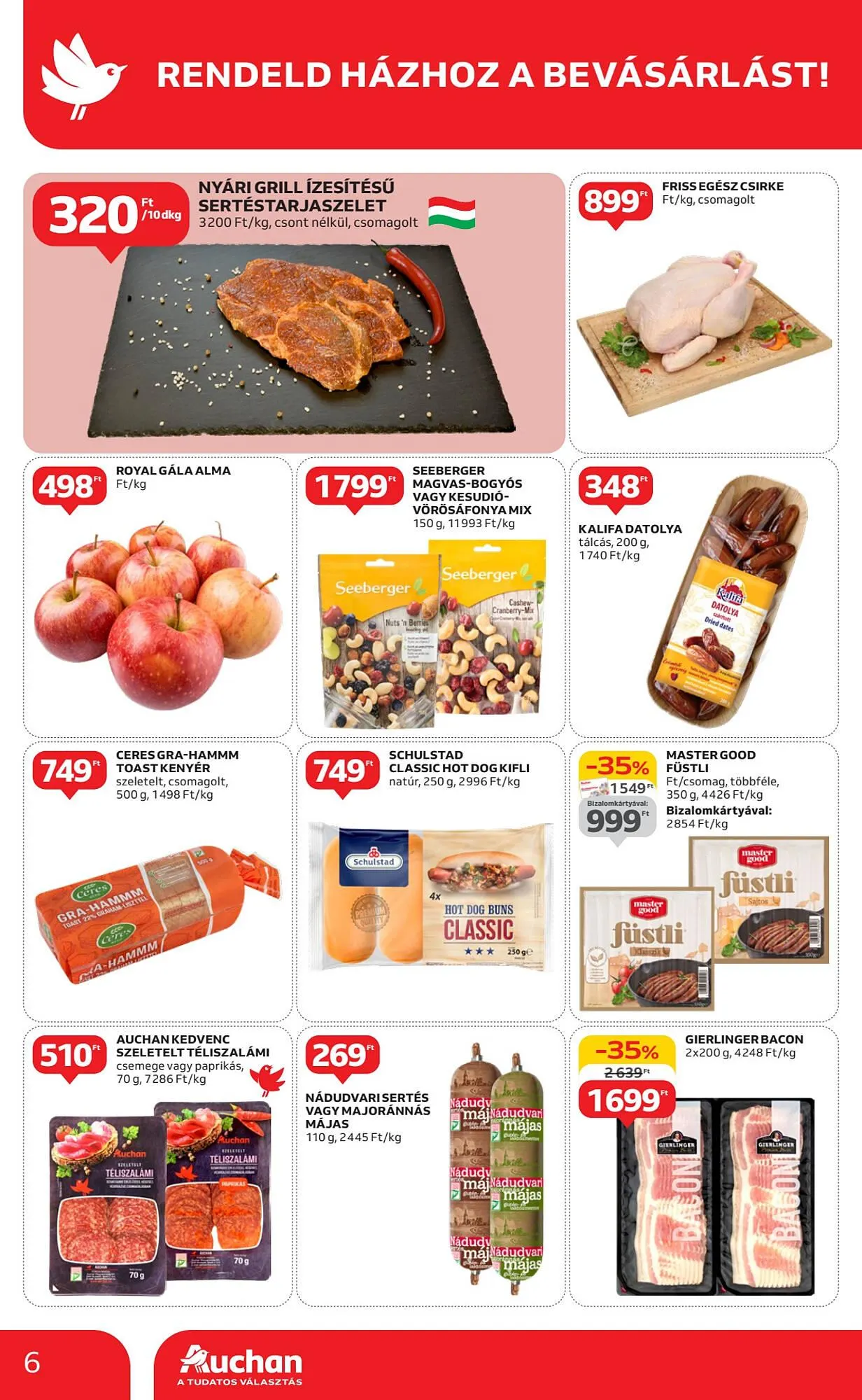 Katalógus Auchan akciós újság május 8.-tól május 14.-ig 2025. - Oldal 6