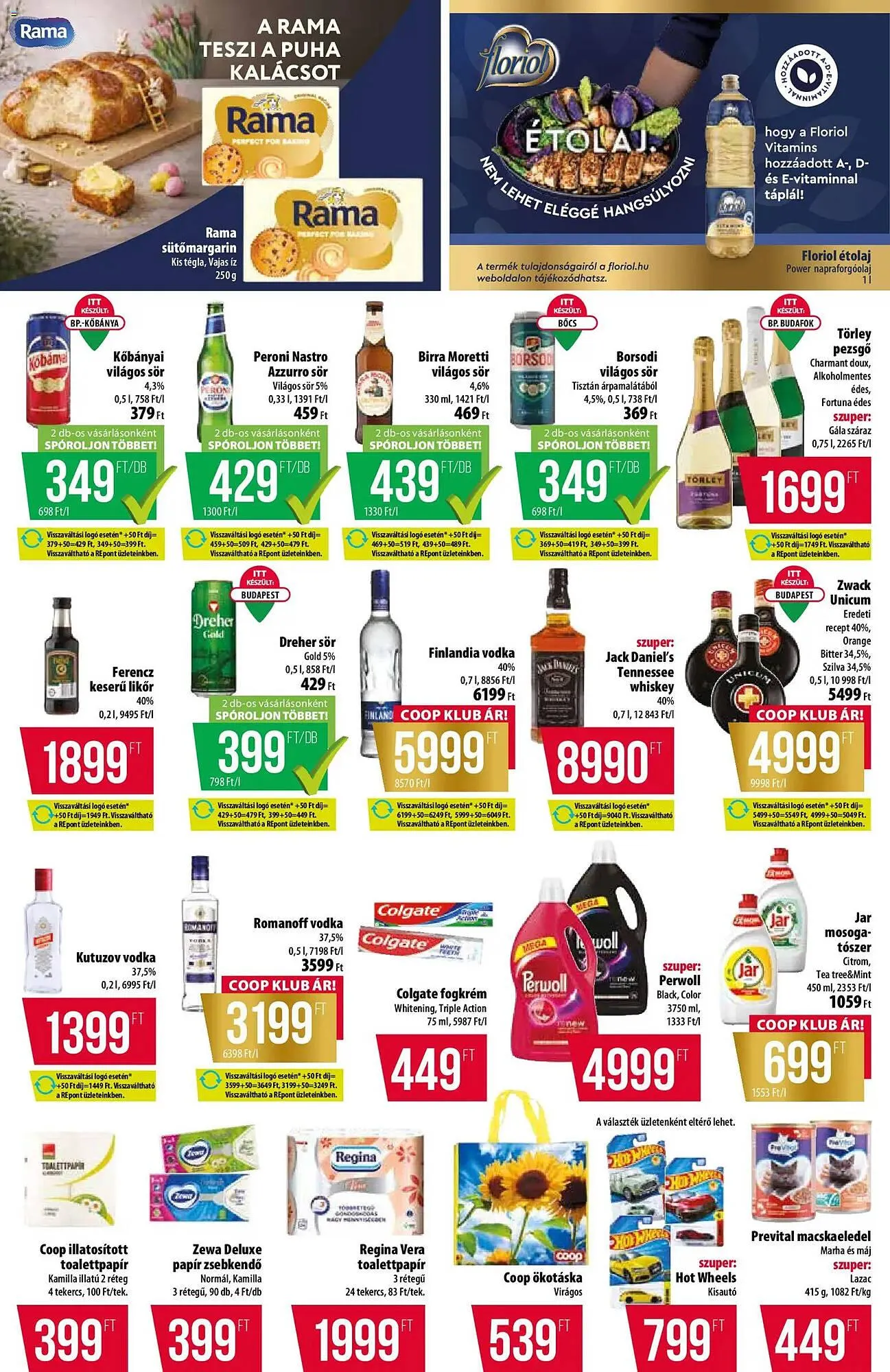 Katalógus Coop akciós újság április 2.-tól április 8.-ig 2026. - Oldal 7