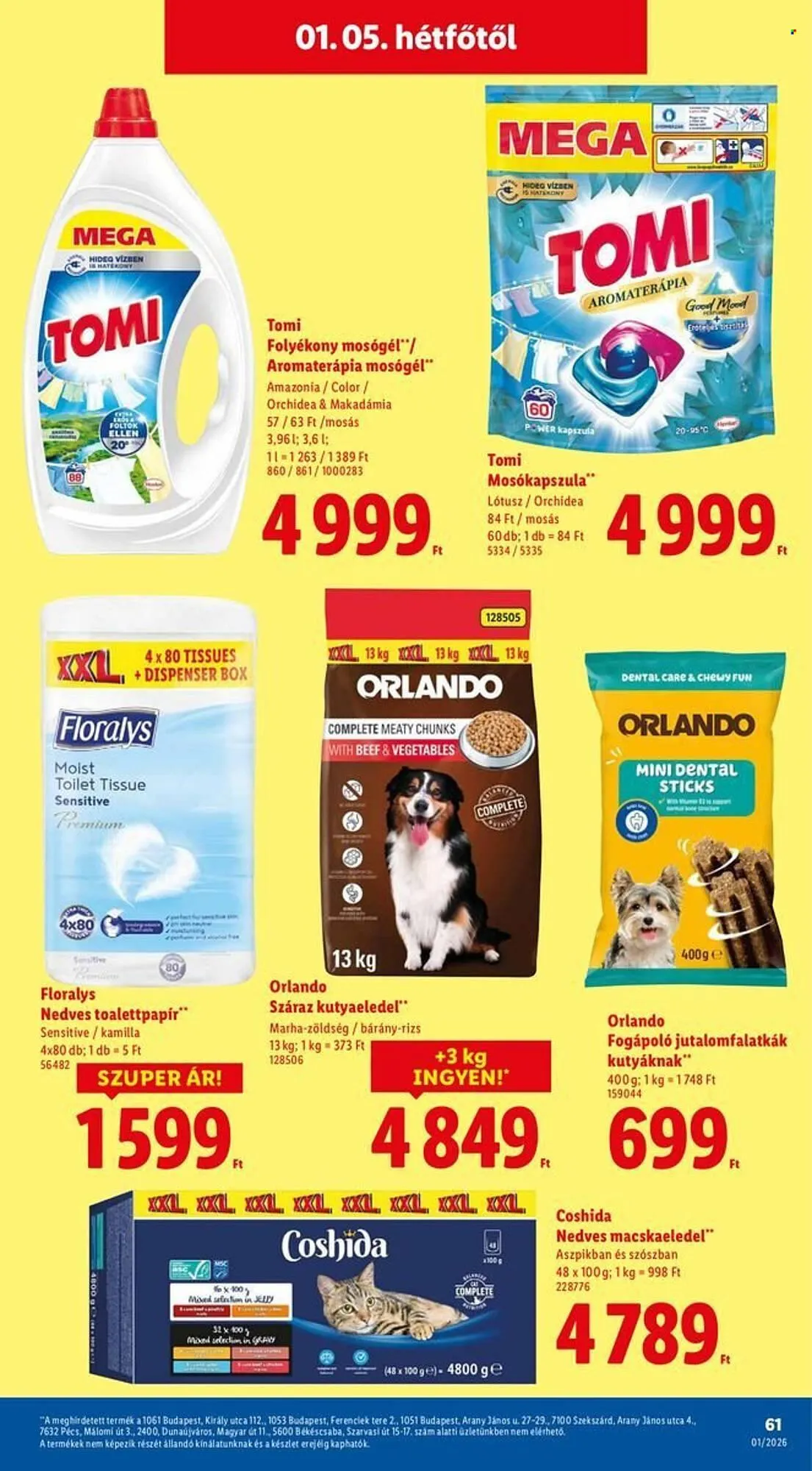 Katalógus Lidl akciós újság január 2.-tól január 7.-ig 2026. - Oldal 61