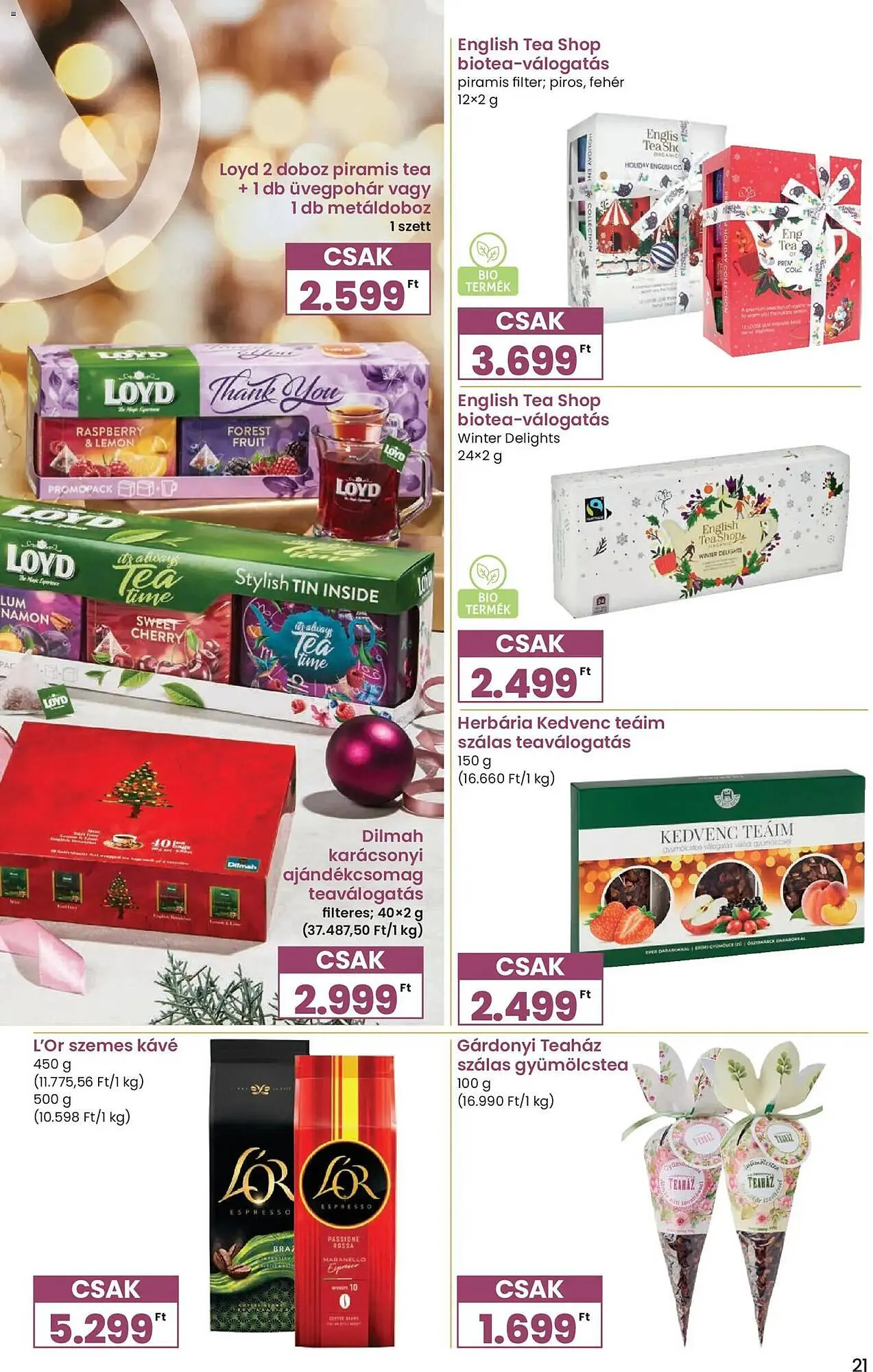 Katalógus Interspar akciós újság november 27.-tól december 27.-ig 2025. - Oldal 21