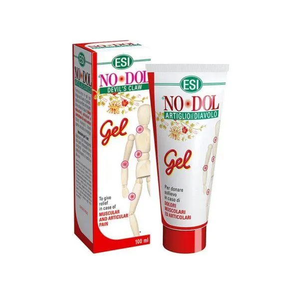 ESI® NO•DOL Ördögkarom izom- és ízület gél - Fájdalomcsillapító hatású CE/Orvostechnikai eszköz.
