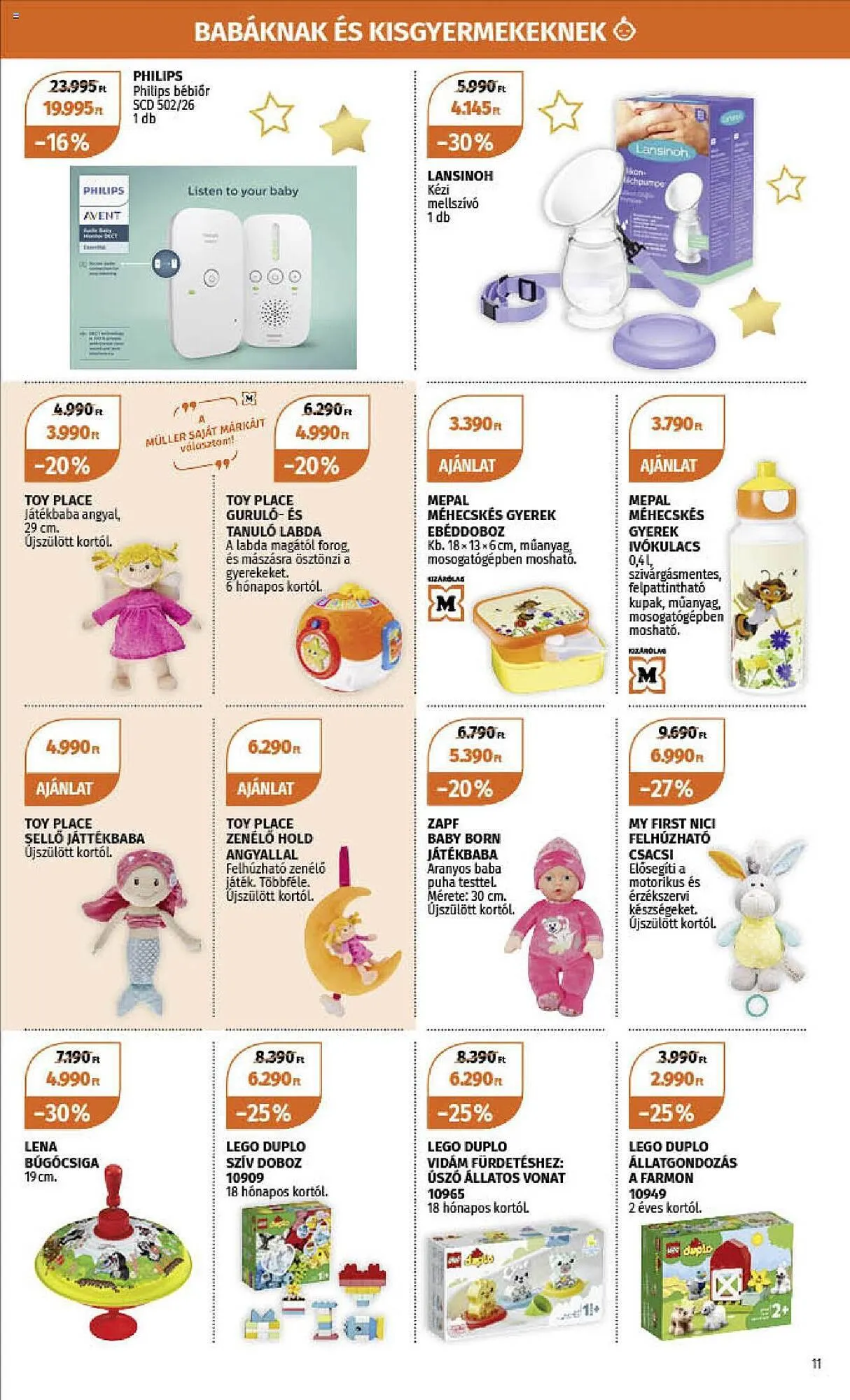 Katalógus Müller akciós újság november 27.-tól december 3.-ig 2023. - Oldal 11
