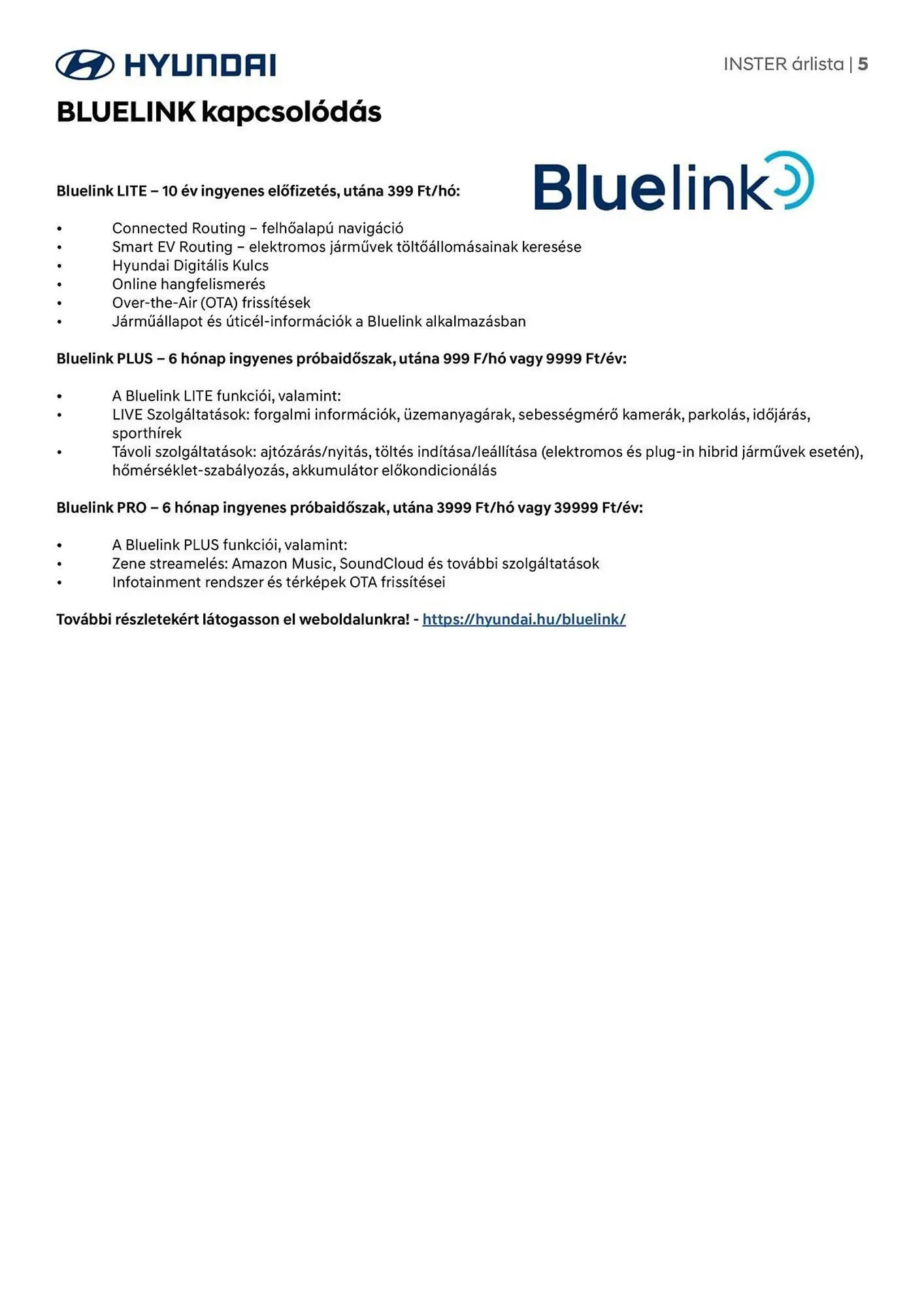 Katalógus Hyundai akciós újság augusztus 22.-tól augusztus 22.-ig 2026. - Oldal 5