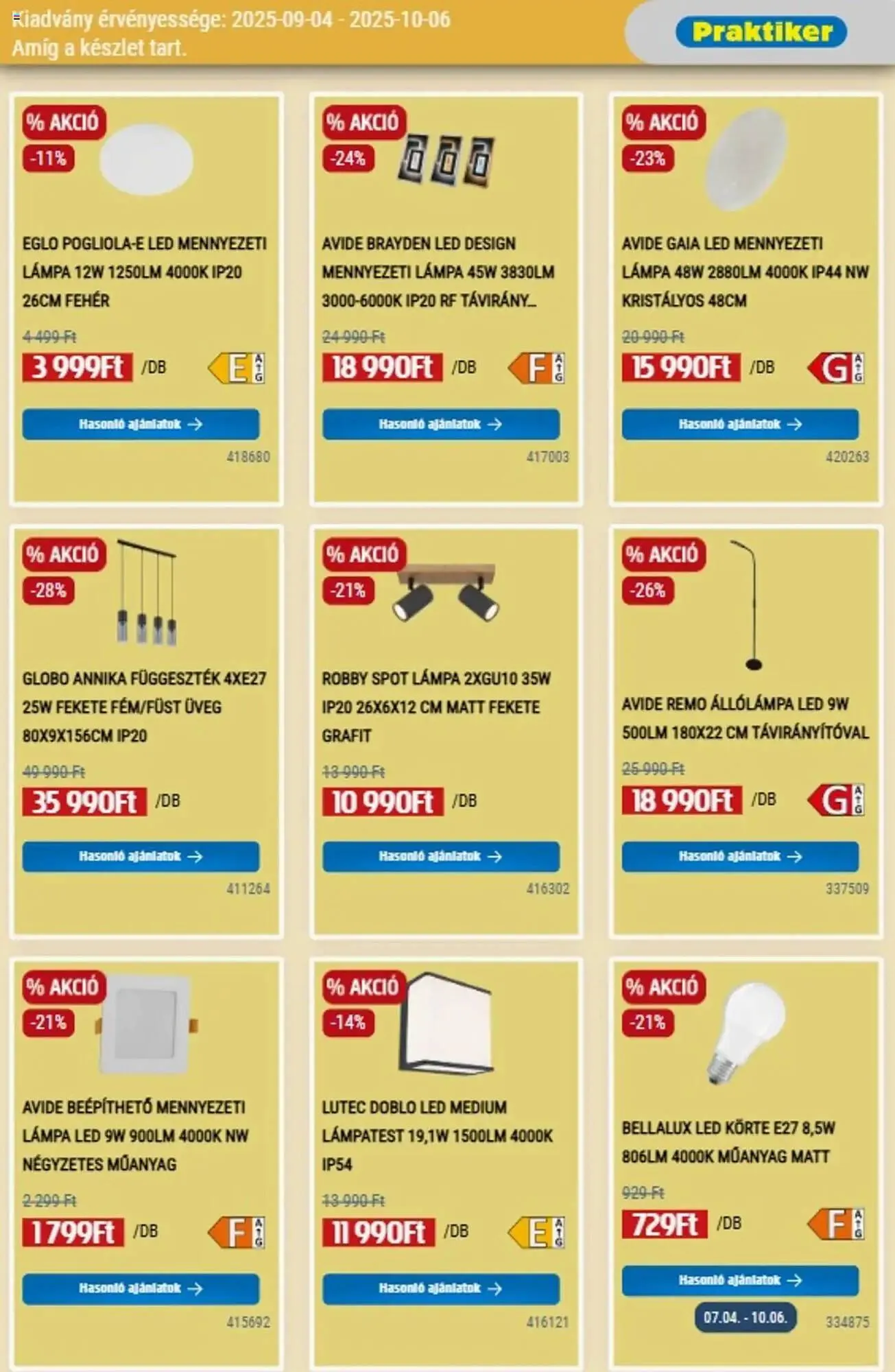 Katalógus Praktiker akciós újság szeptember 4.-tól október 6.-ig 2025. - Oldal 19