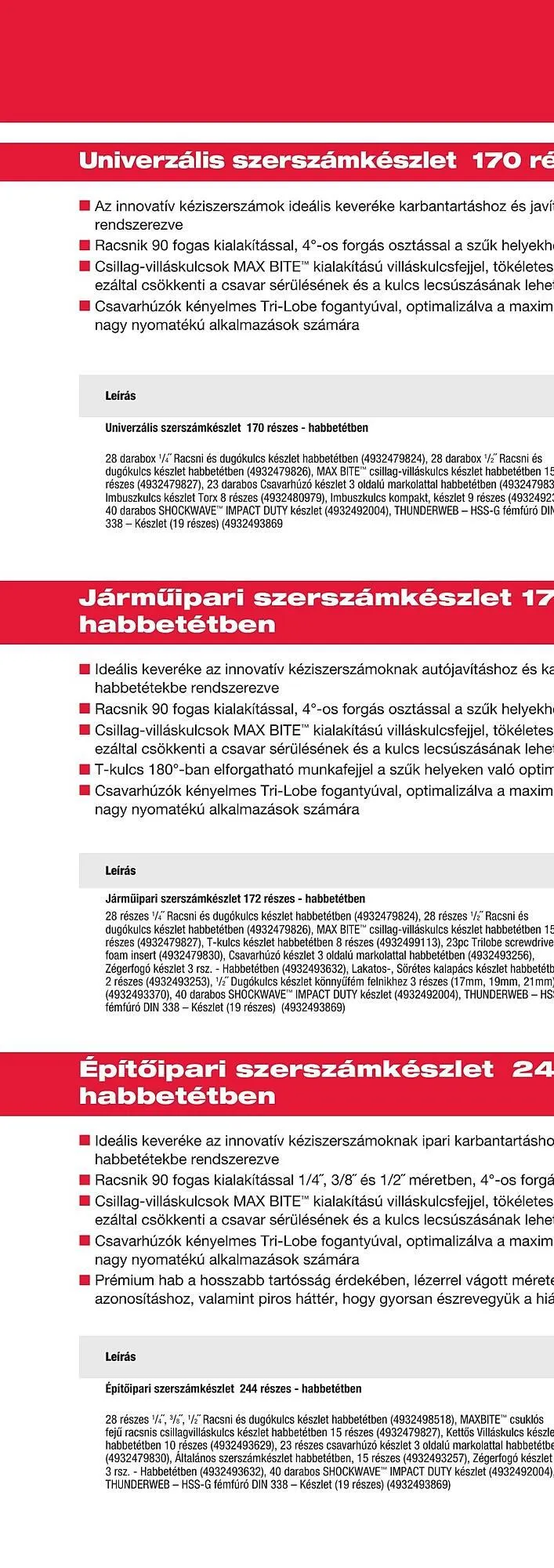 Katalógus Milwaukee akciós újság szeptember 16.-tól december 31.-ig 2025. - Oldal 784