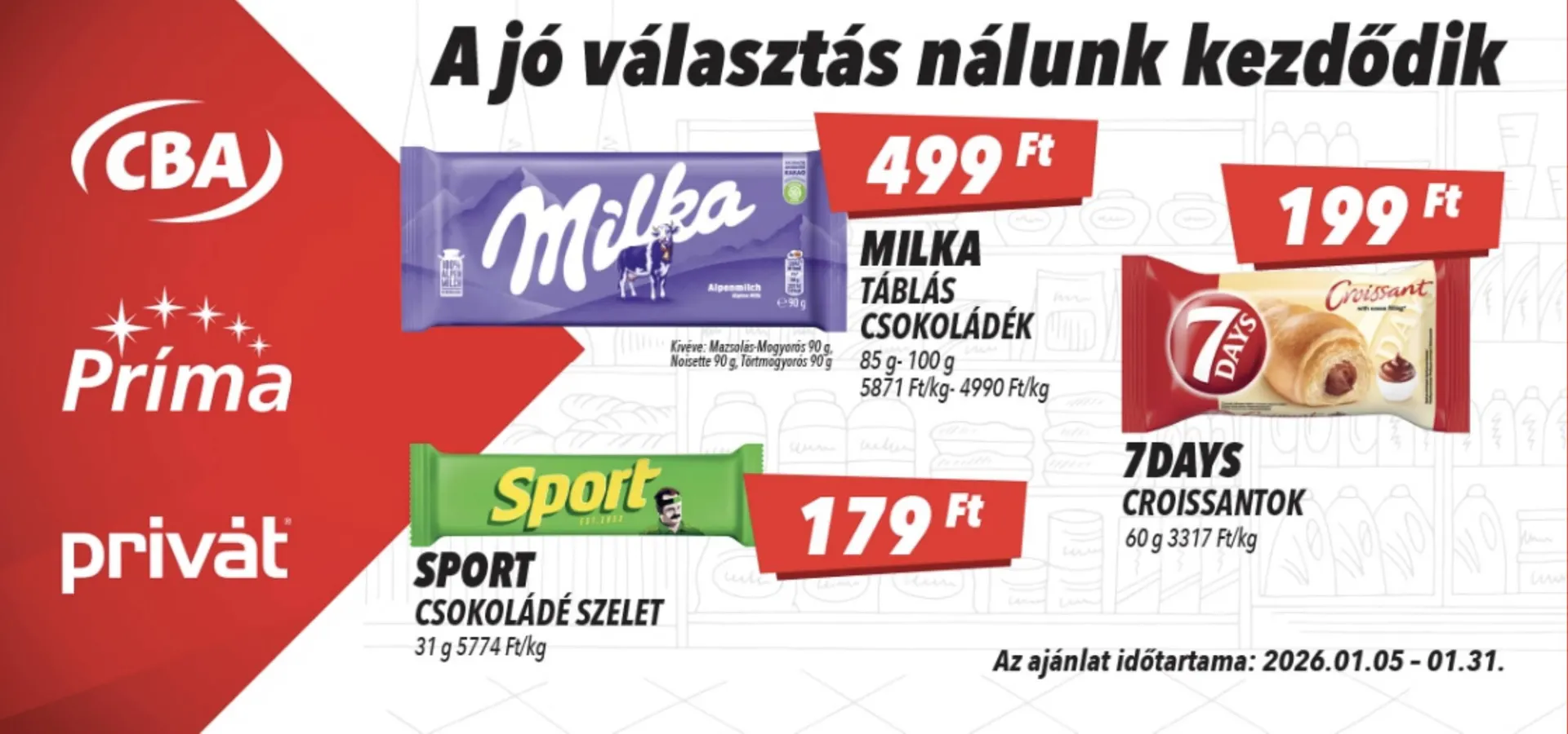 Katalógus CBA akciós újság január 5.-tól január 31.-ig 2026. - Oldal 4