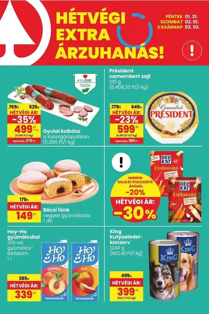 Katalógus INTERSPAR január 30.-tól február 5.-ig 2025. - Oldal 71