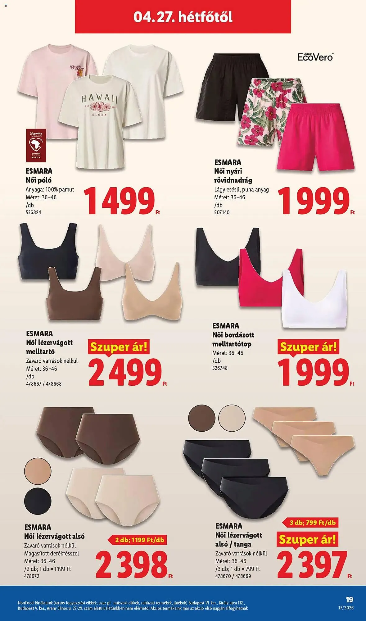 Katalógus Lidl akciós újság április 23.-tól április 29.-ig 2026. - Oldal 19