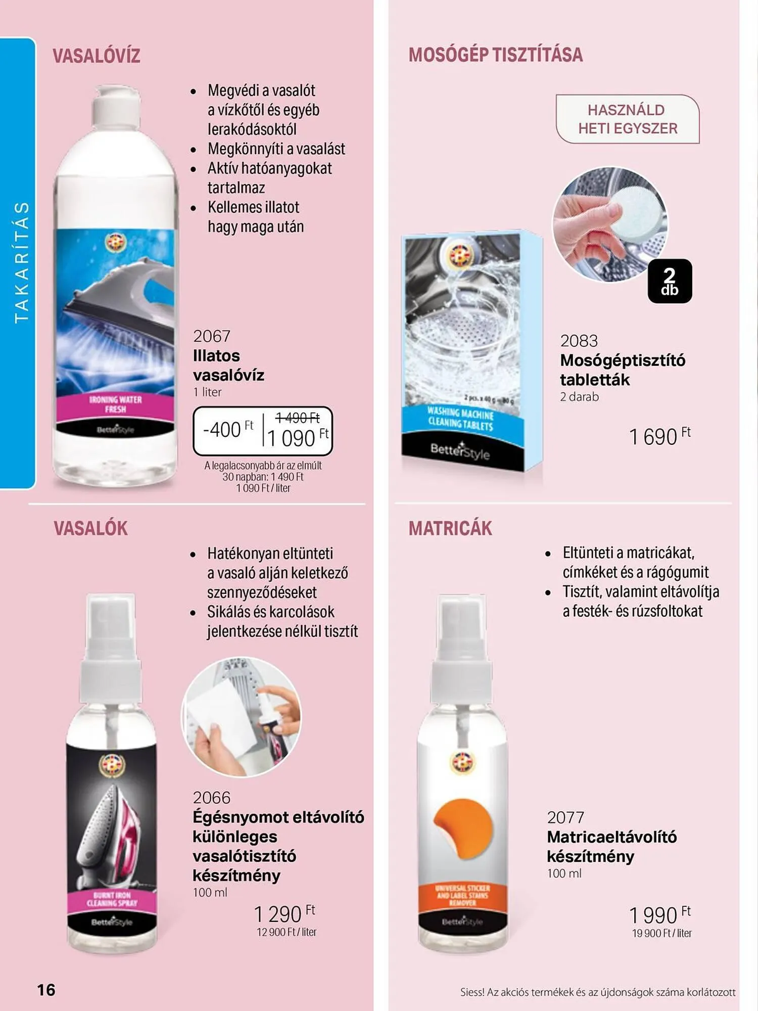 Katalógus BetterStyle akciós újság április 2.-tól április 30.-ig 2024. - Oldal 16