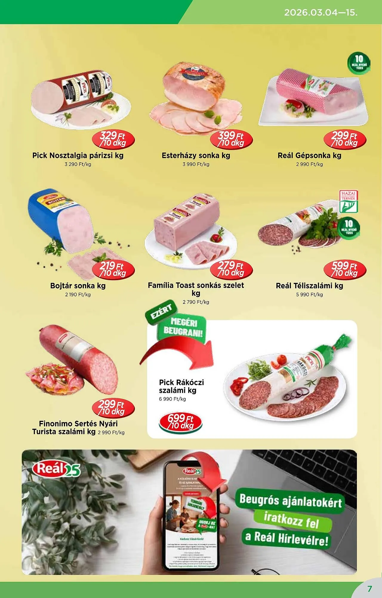 Katalógus Real akciós újság március 4.-tól március 15.-ig 2026. - Oldal 7