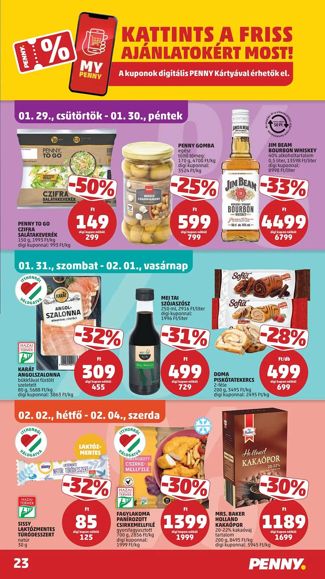 Katalógus PENNY akciós újság január 29.-tól február 4.-ig 2026. - Oldal 27