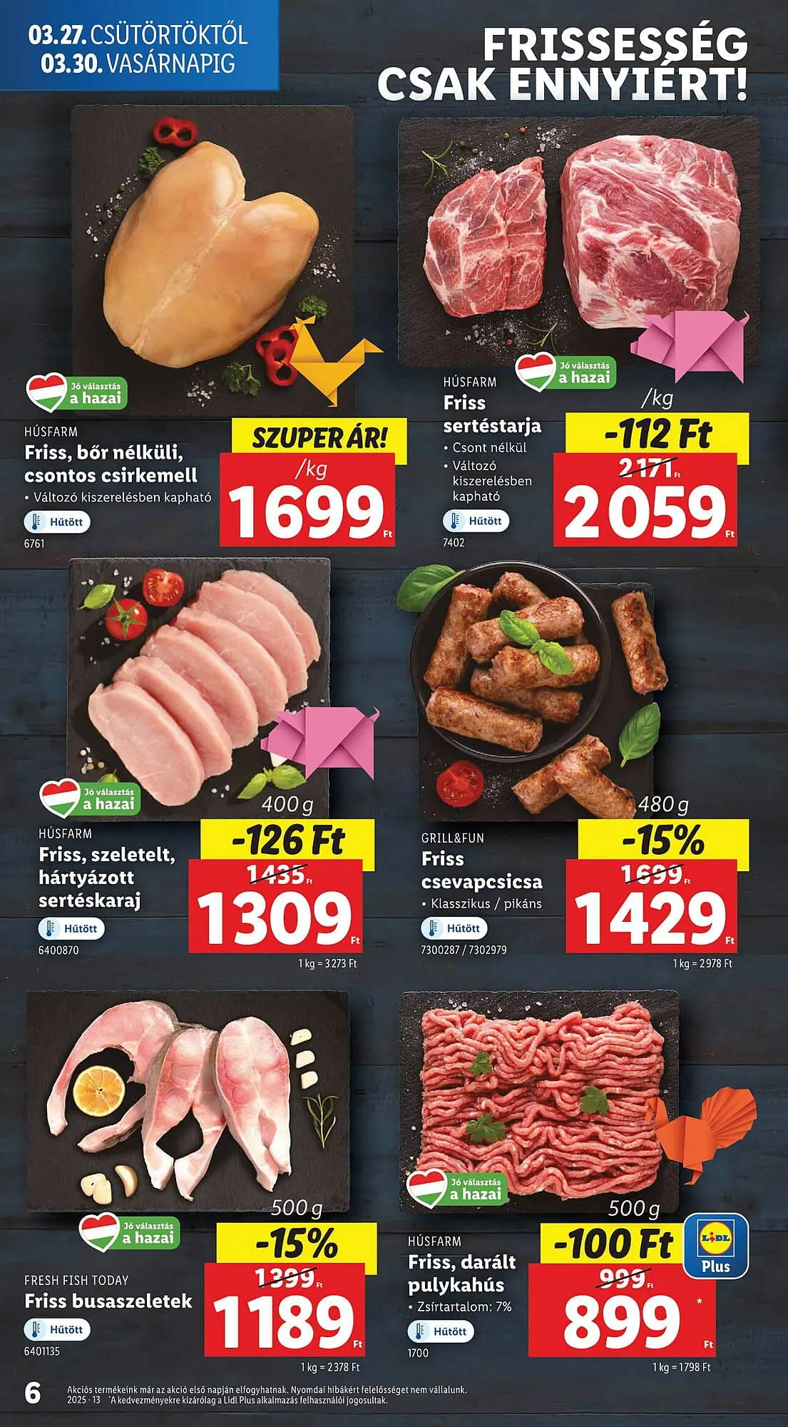 Katalógus Lidl akciós újság március 27.-tól április 2.-ig 2025. - Oldal 6