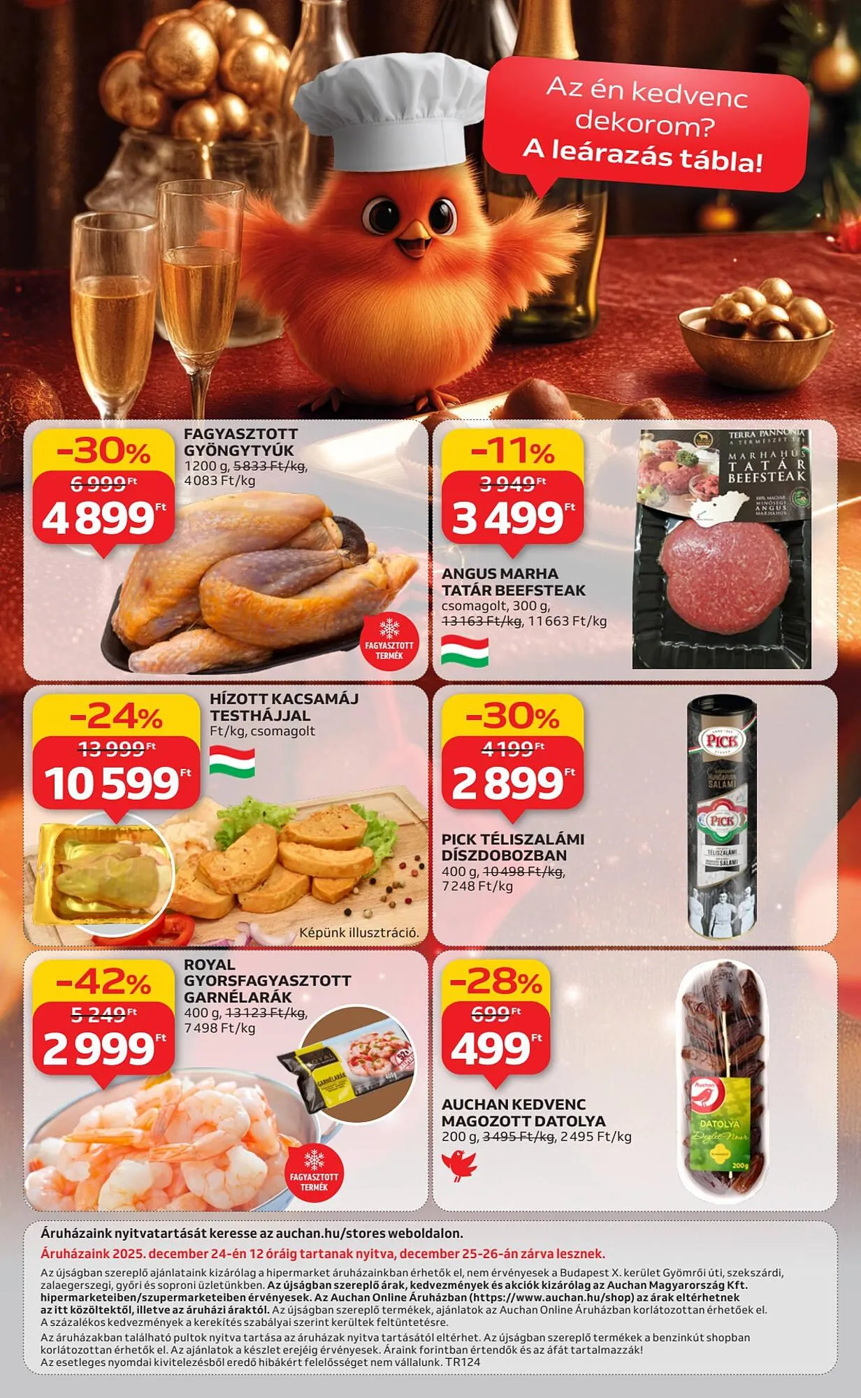 Katalógus Auchan akciós újság november 20.-tól december 24.-ig 2025. - Oldal 36