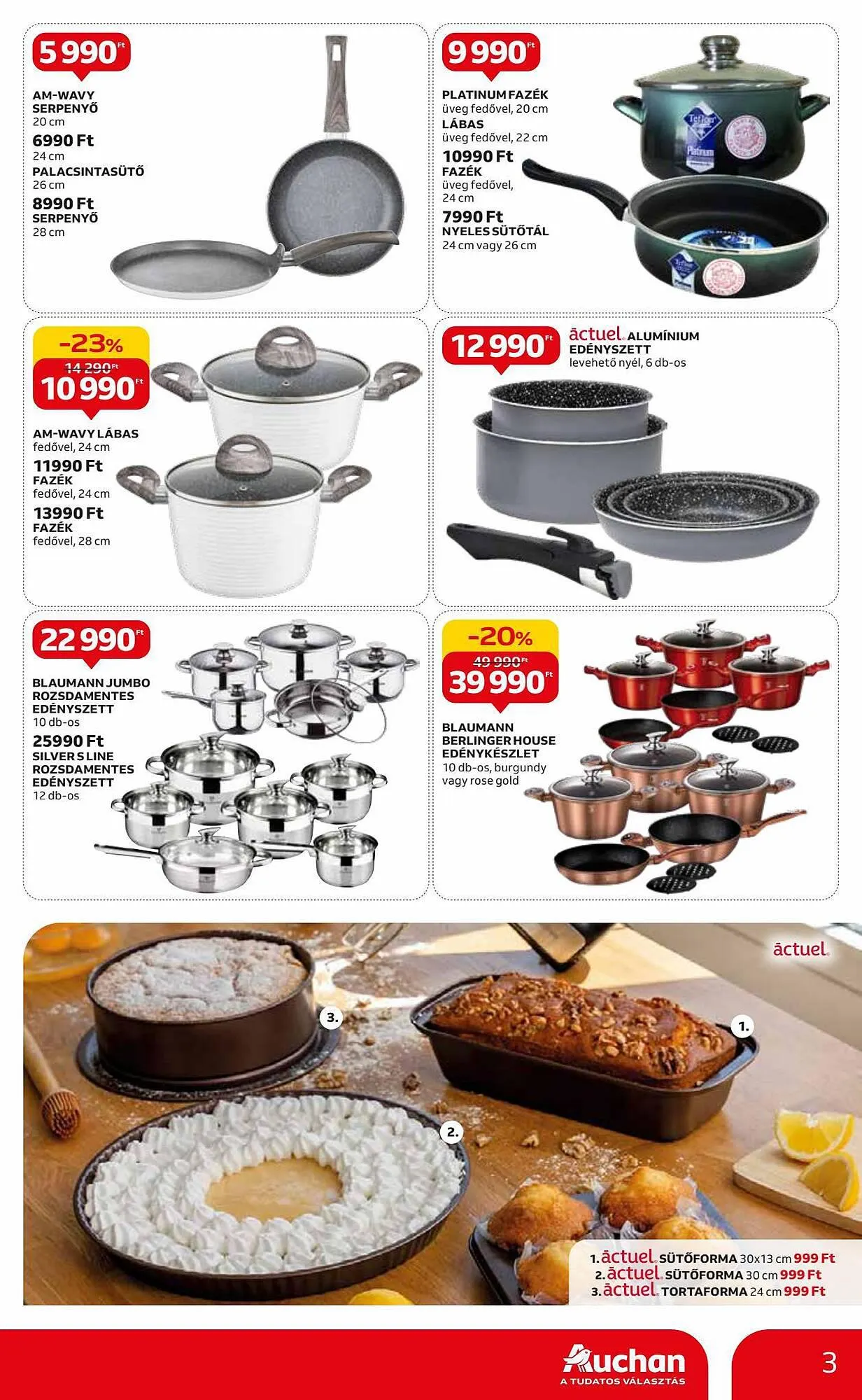 Katalógus Auchan akciós újság szeptember 14.-tól október 4.-ig 2023. - Oldal 3