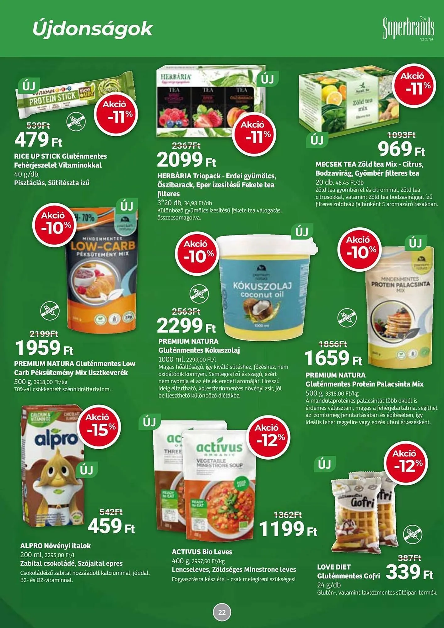 Katalógus Herbaház akciós újság október 6.-tól november 2.-ig 2025. - Oldal 22