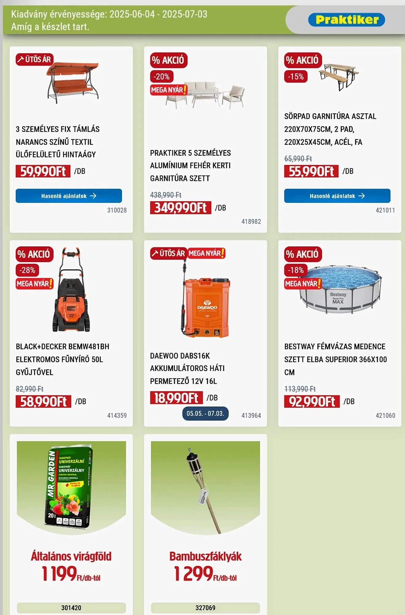 Katalógus Praktiker akciós újság június 4.-tól július 3.-ig 2025. - Oldal 29