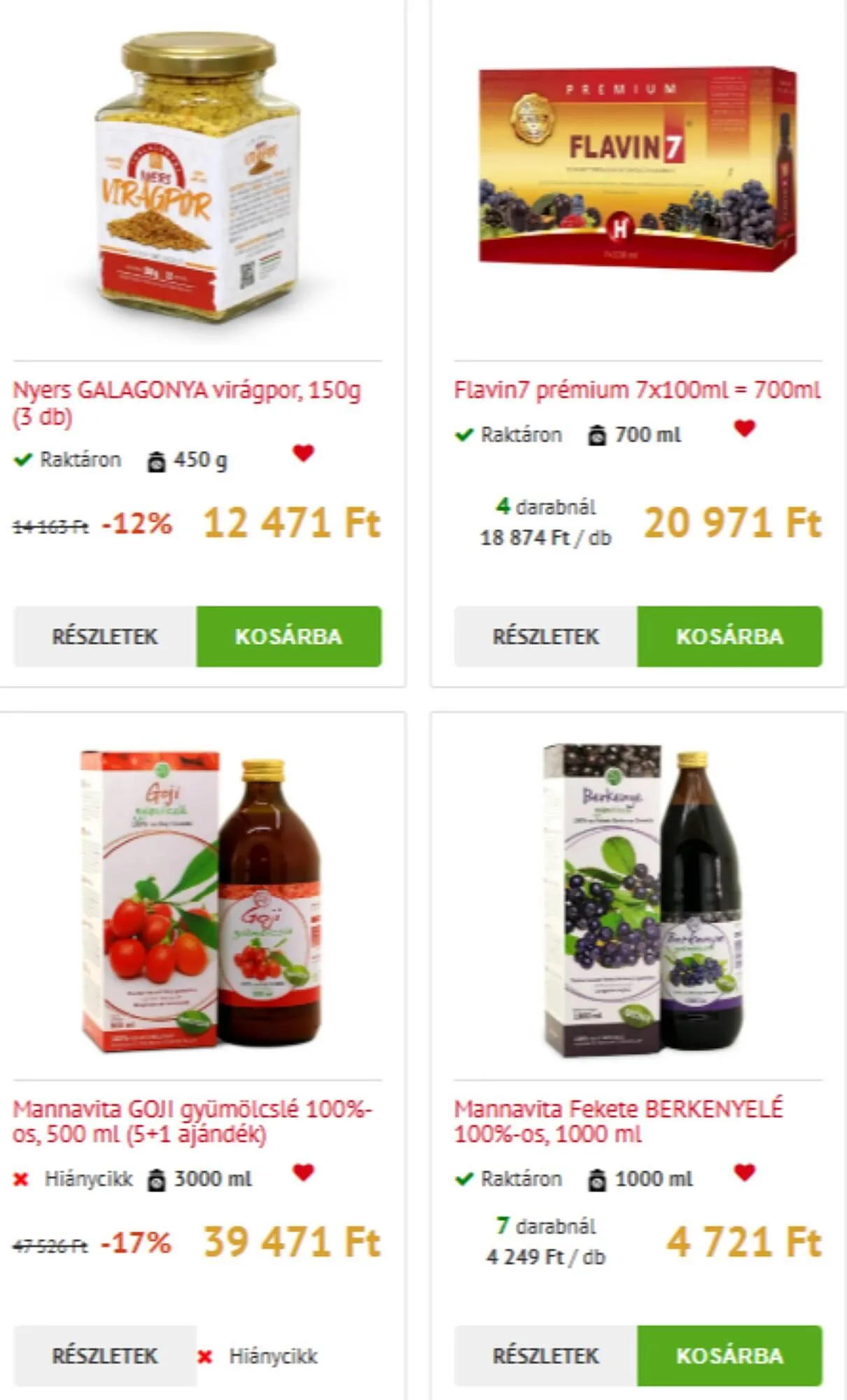 Katalógus MannaVita akciós újság január 10.-tól január 21.-ig 2025. - Oldal 3