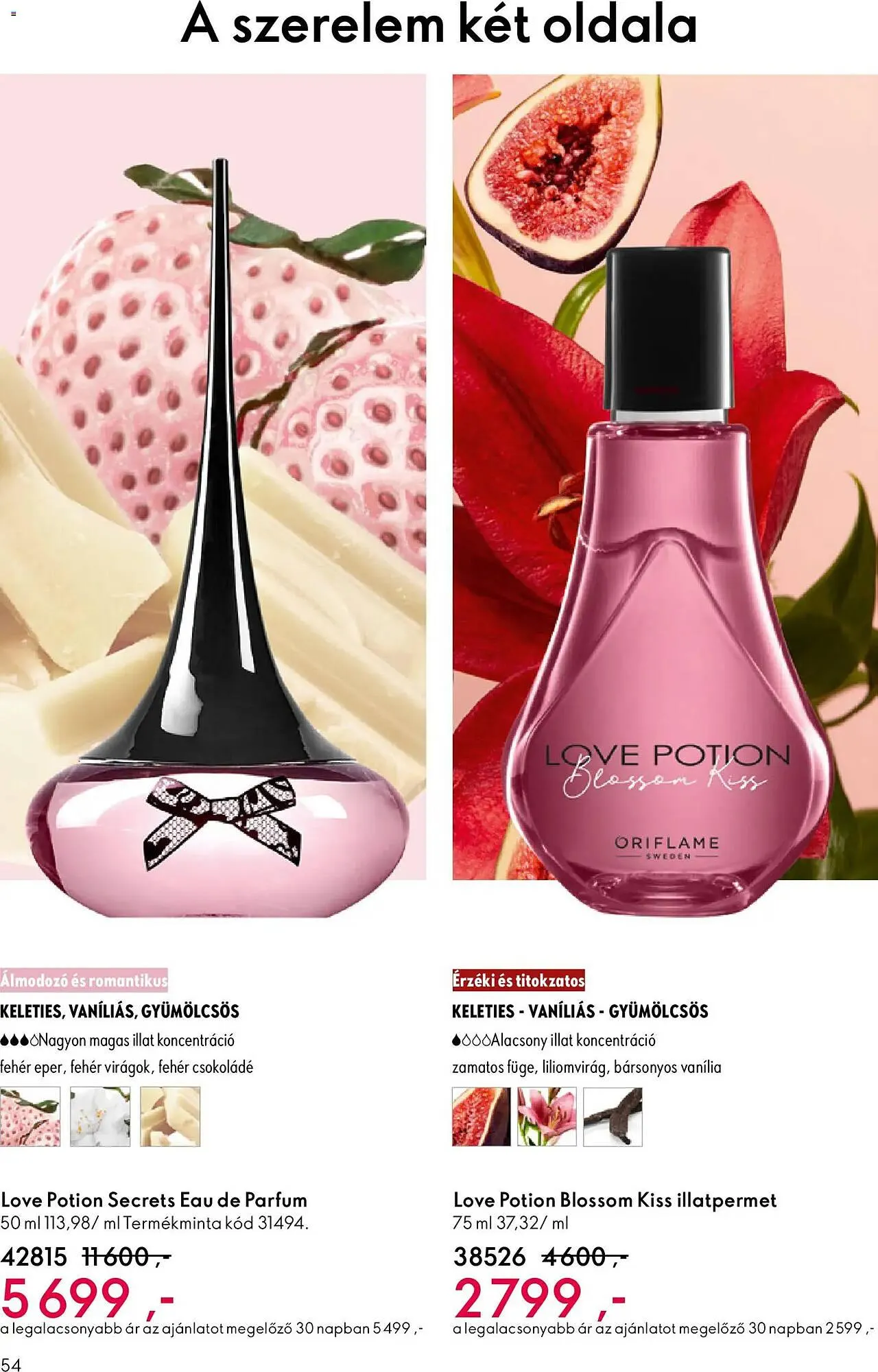 Katalógus Oriflame katalógus január 21.-tól február 10.-ig 2026. - Oldal 54