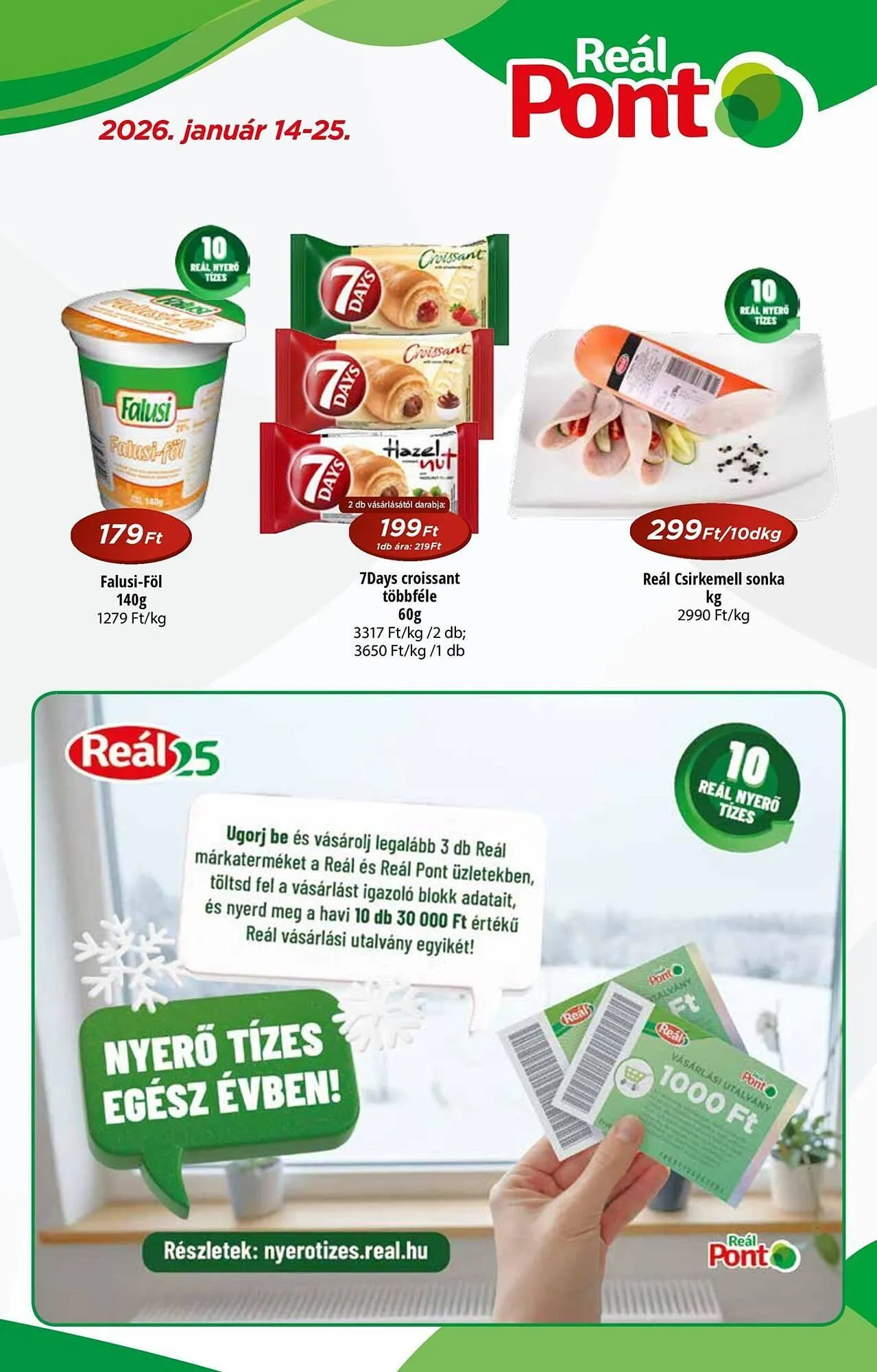 Katalógus Real akciós újság január 14.-tól január 25.-ig 2026. - Oldal 1