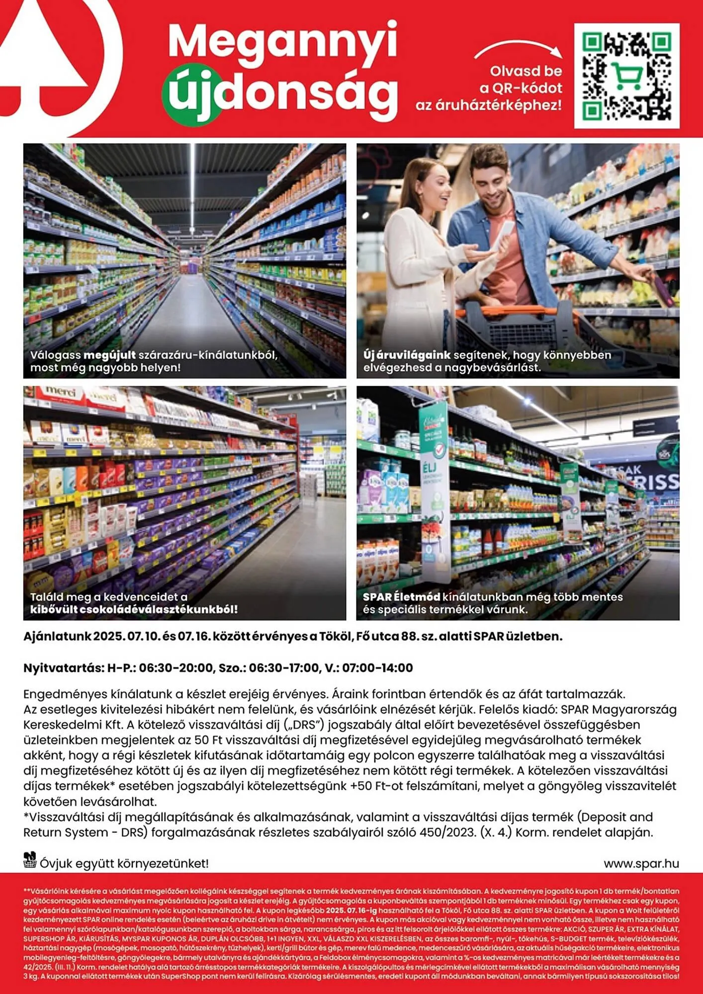 Katalógus Spar akciós újság július 10.-tól július 16.-ig 2025. - Oldal 2