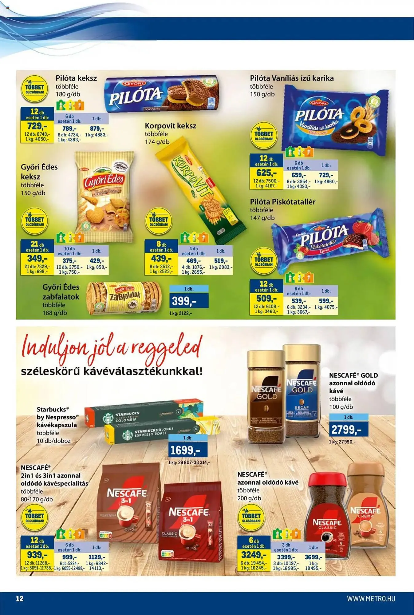 Katalógus Metro akciós újság május 2.-tól május 15.-ig 2025. - Oldal 12