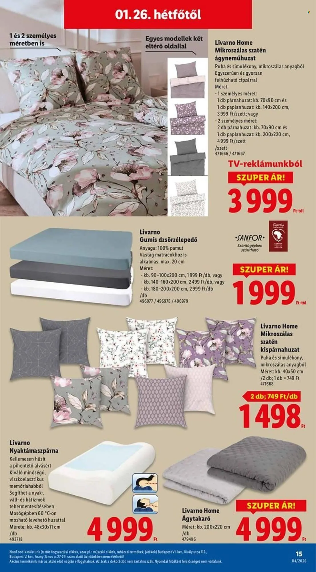 Katalógus Lidl akciós újság január 22.-tól január 28.-ig 2026. - Oldal 15