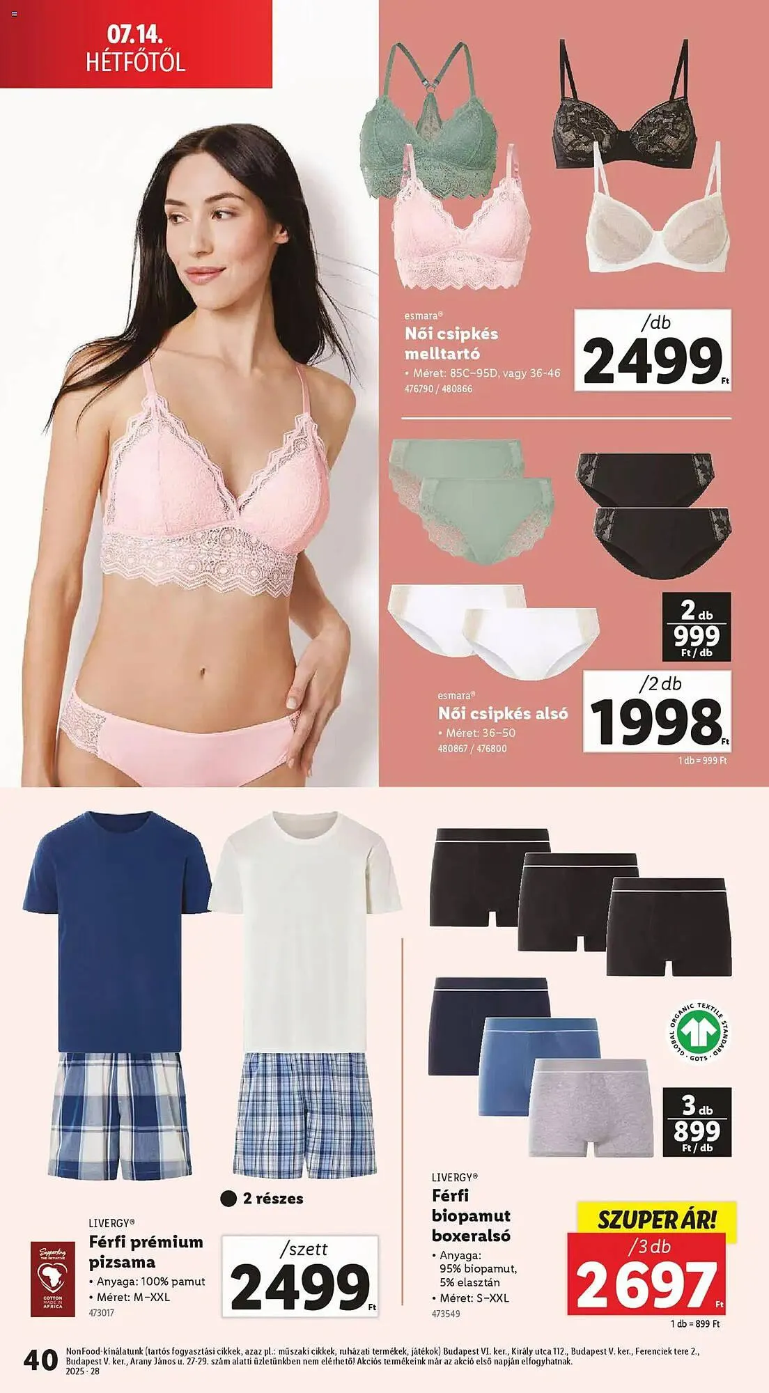 Katalógus Lidl akciós újság július 10.-tól július 16.-ig 2025. - Oldal 40