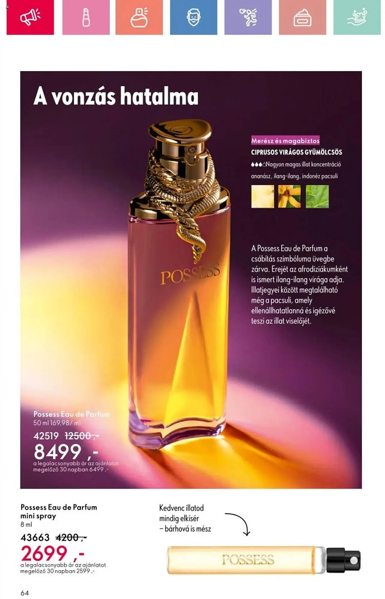 Katalógus Oriflame akciós újság július 6.-tól július 26.-ig 2025. - Oldal 64