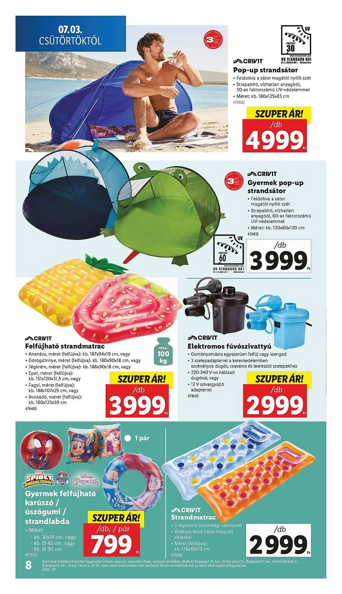 Katalógus Lidl akciós újság július 3.-tól július 9.-ig 2025. - Oldal 8