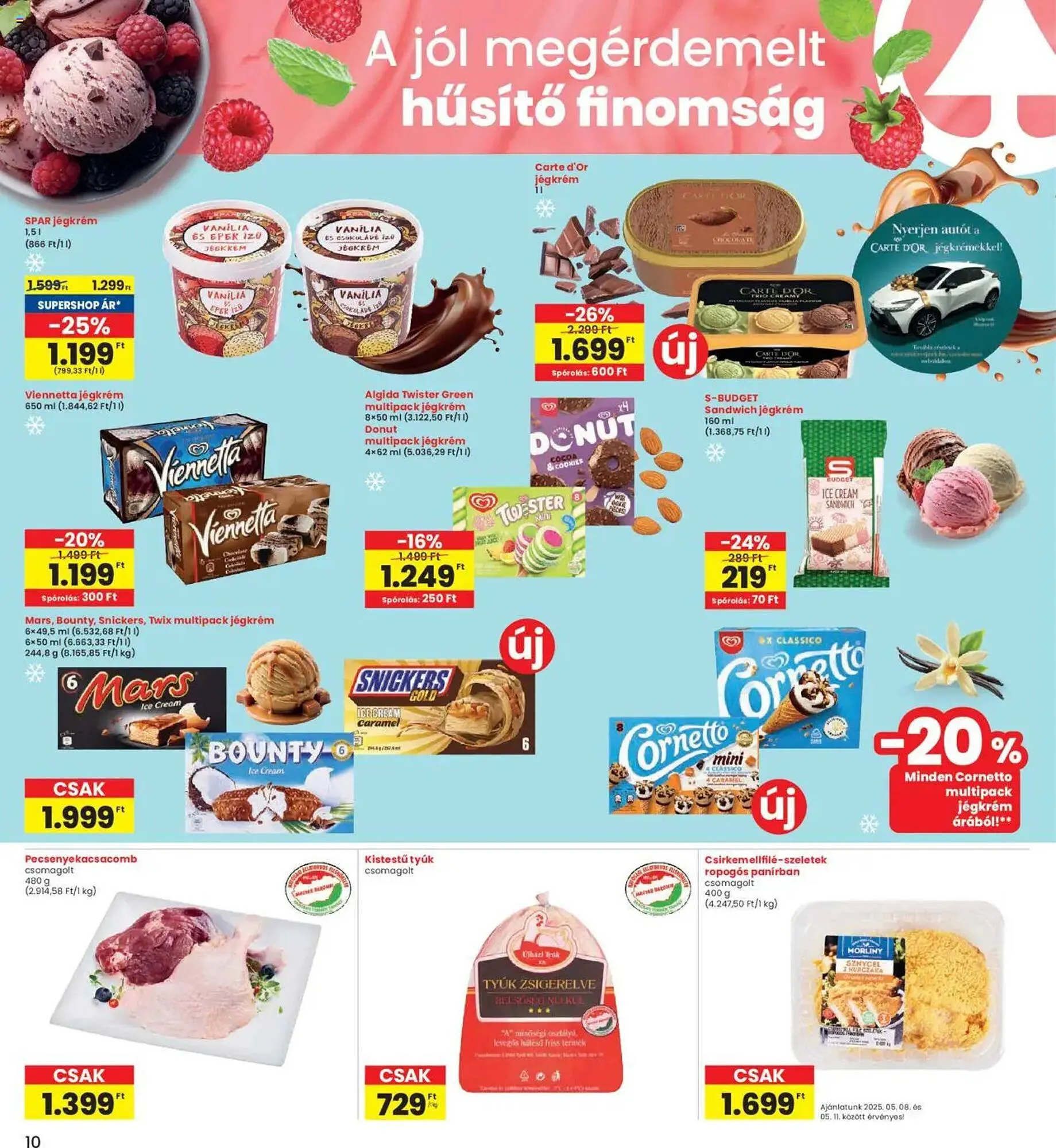 Katalógus Interspar akciós újság május 8.-tól május 14.-ig 2025. - Oldal 10