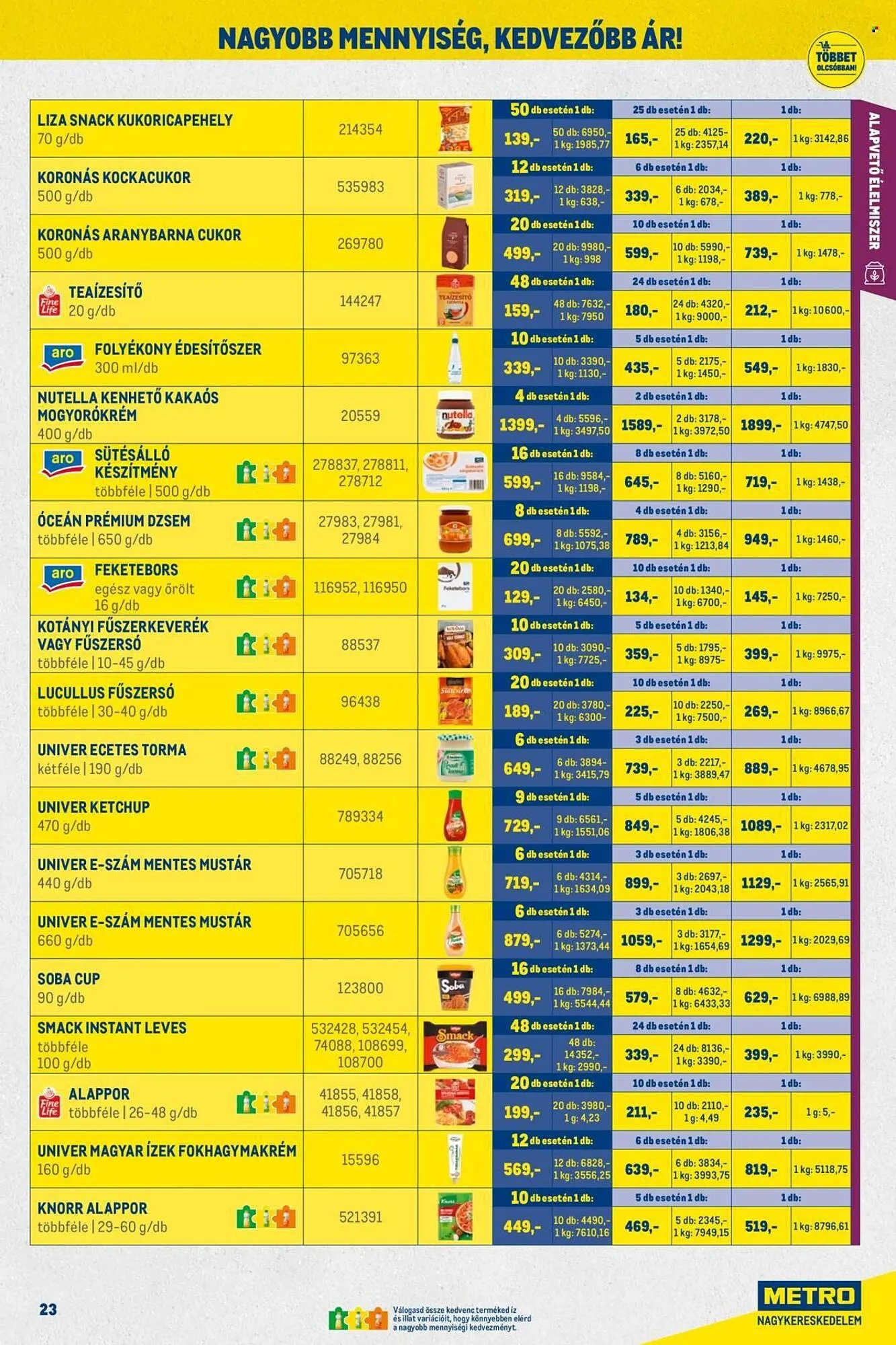 Katalógus Metro akciós újság március 1.-tól március 31.-ig 2026. - Oldal 23