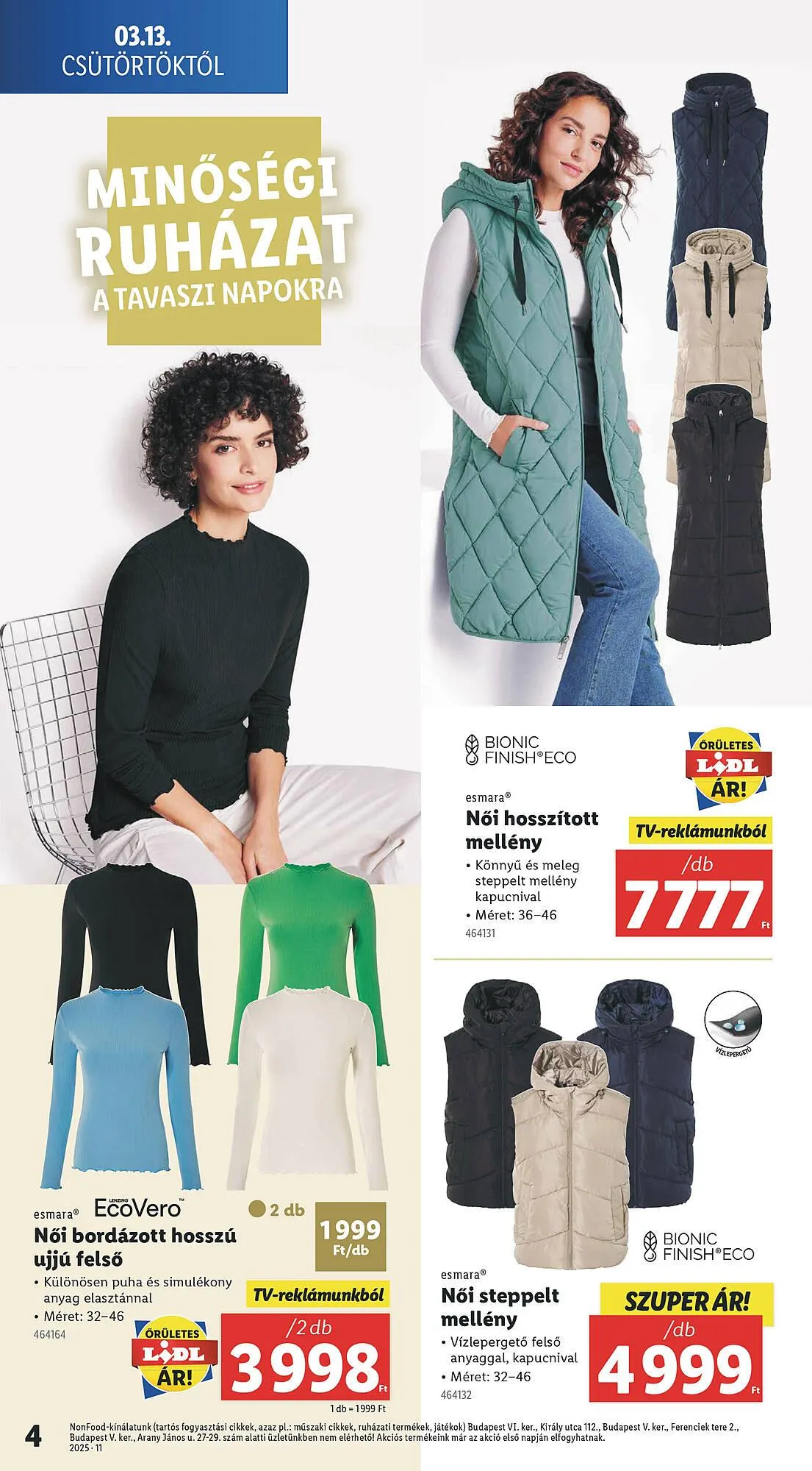 Katalógus Lidl akciós újság március 13.-tól március 19.-ig 2025. - Oldal 4