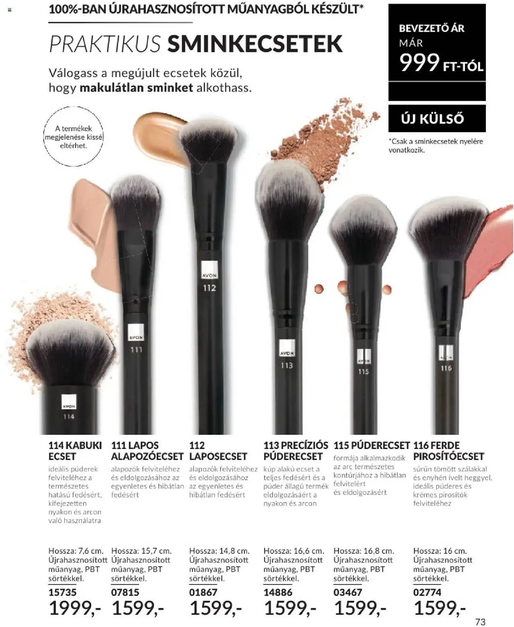Katalógus AVON akciós újság augusztus 1.-tól augusztus 31.-ig 2025. - Oldal 73