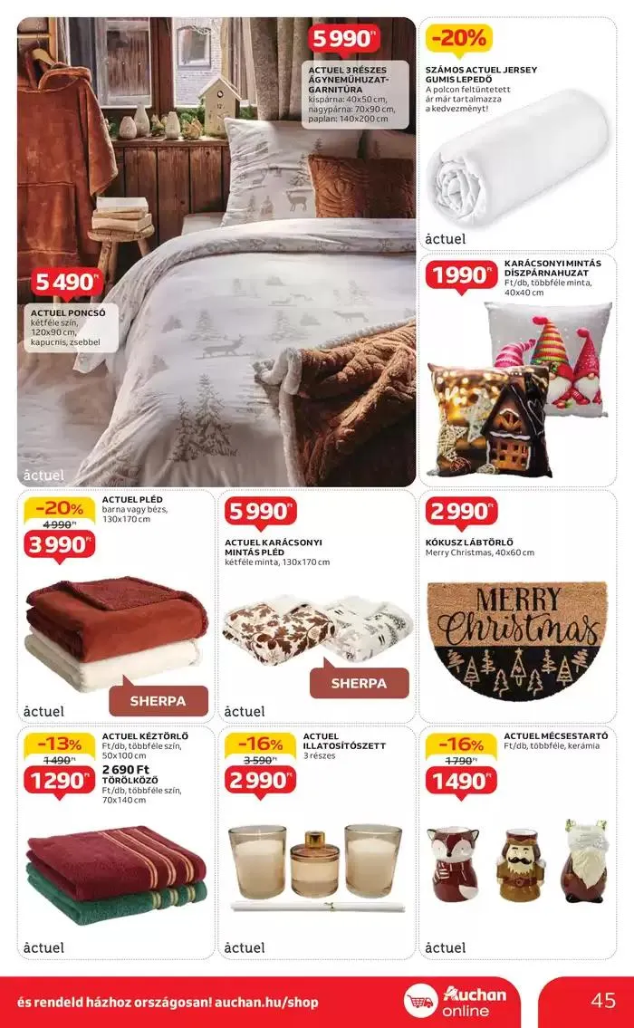 Katalógus Catalog Auchan október 28.-tól november 6.-ig 2024. - Oldal 45