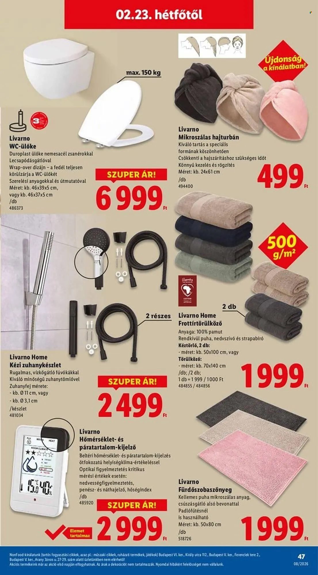 Katalógus Lidl akciós újság február 19.-tól február 25.-ig 2026. - Oldal 47