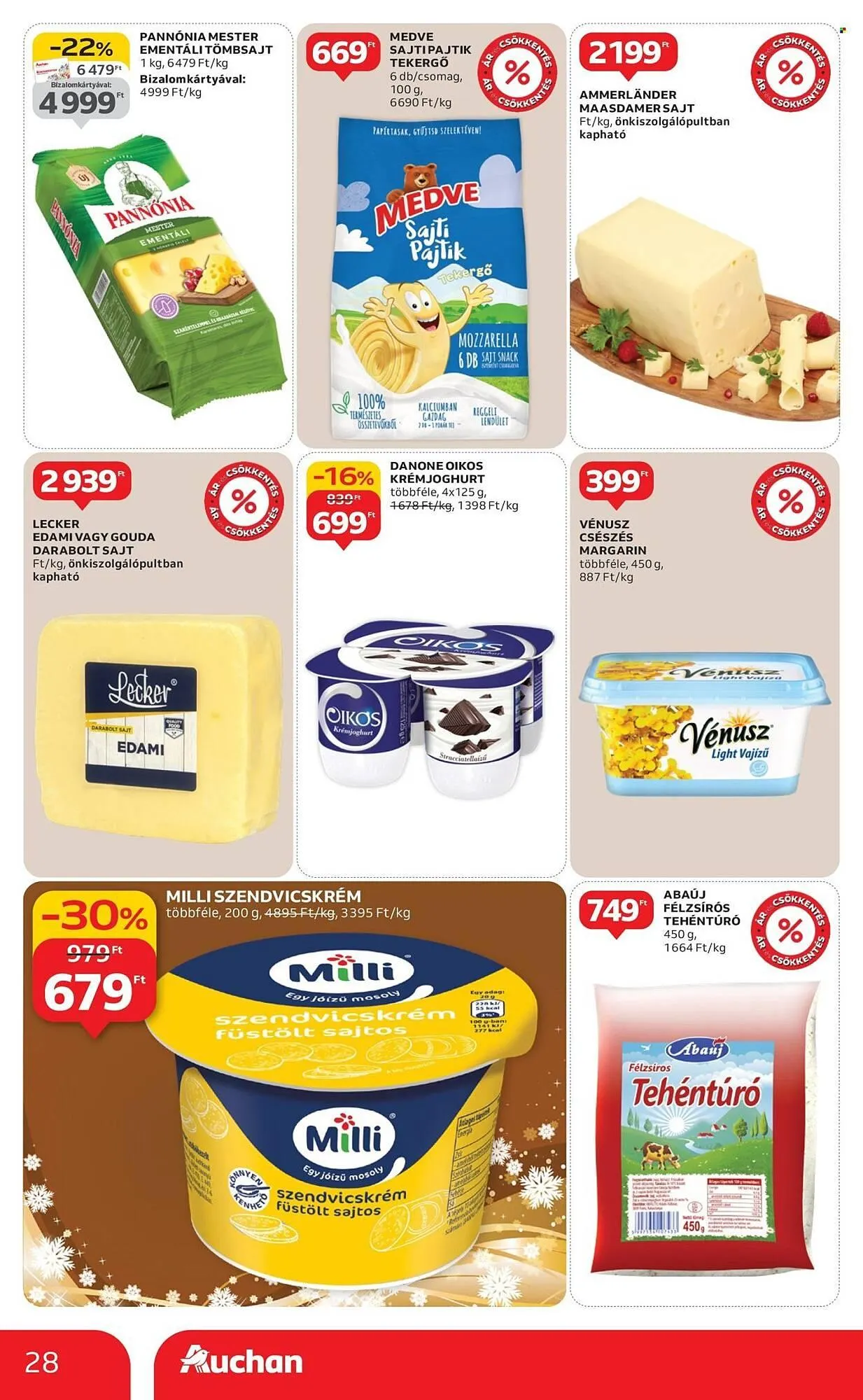 Katalógus Auchan akciós újság december 4.-tól december 10.-ig 2025. - Oldal 28