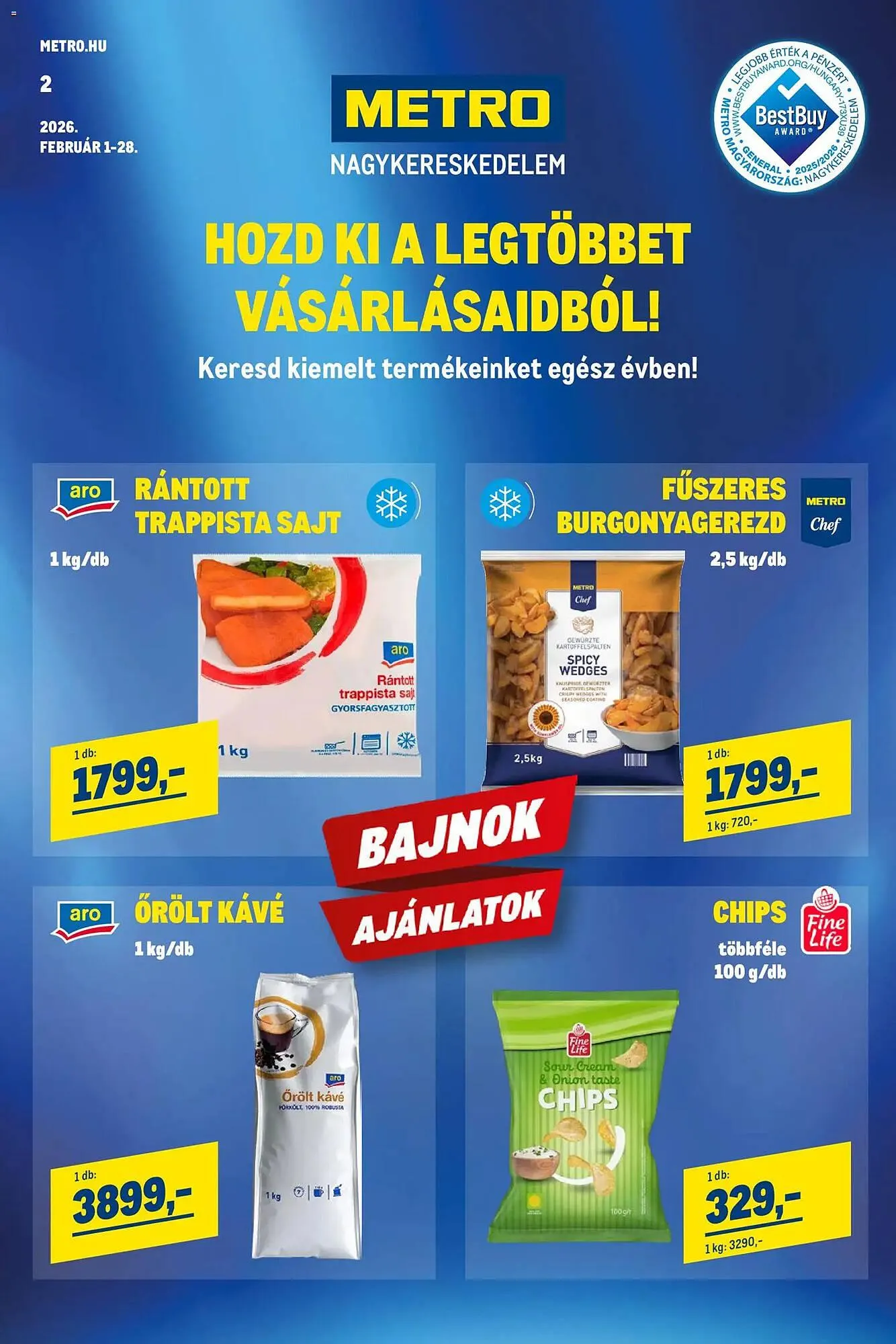 Metro akciós újság - 1