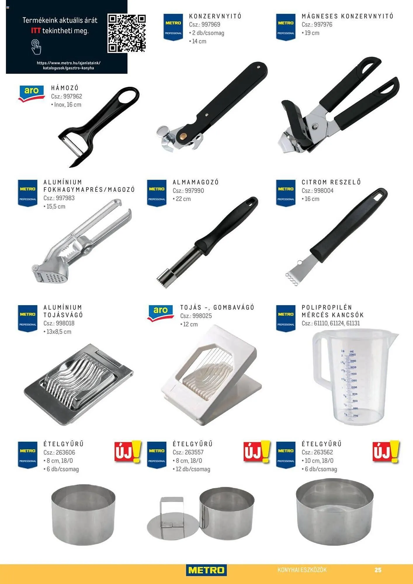 Katalógus Metro Gasztro konyha katalógus akciós újság február 15.-tól február 29.-ig 2024. - Oldal 25