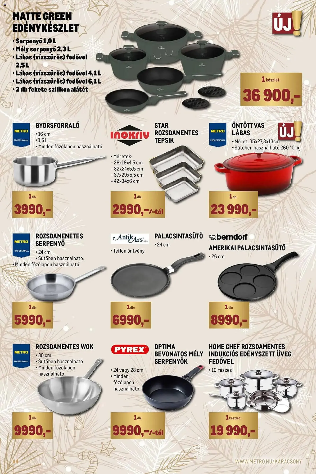 Katalógus Metro akciós újság december 1.-tól december 31.-ig 2025. - Oldal 44