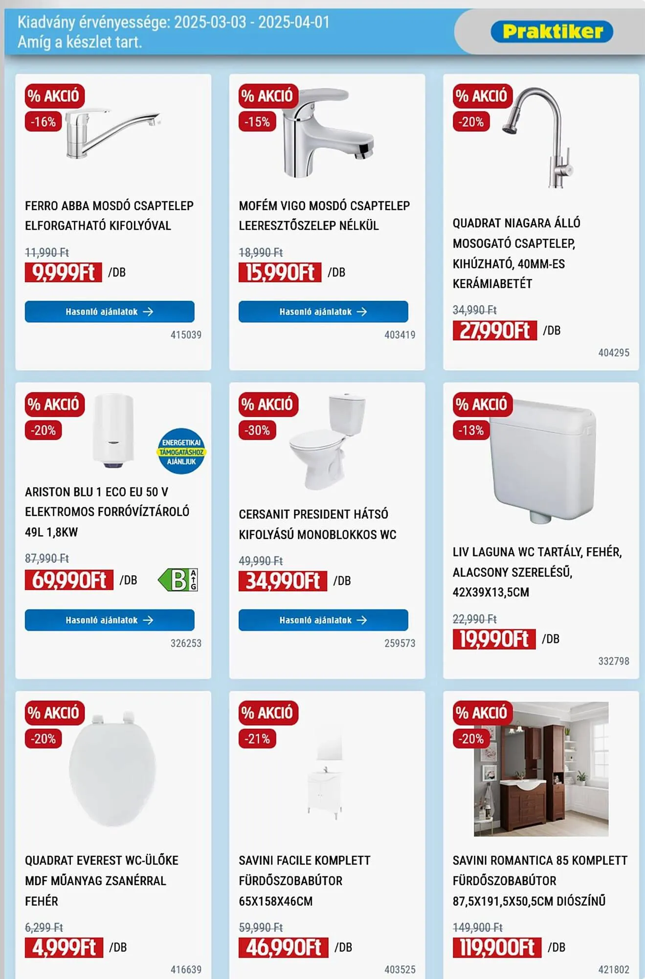 Katalógus Praktiker akciós újság március 3.-tól április 1.-ig 2025. - Oldal 11