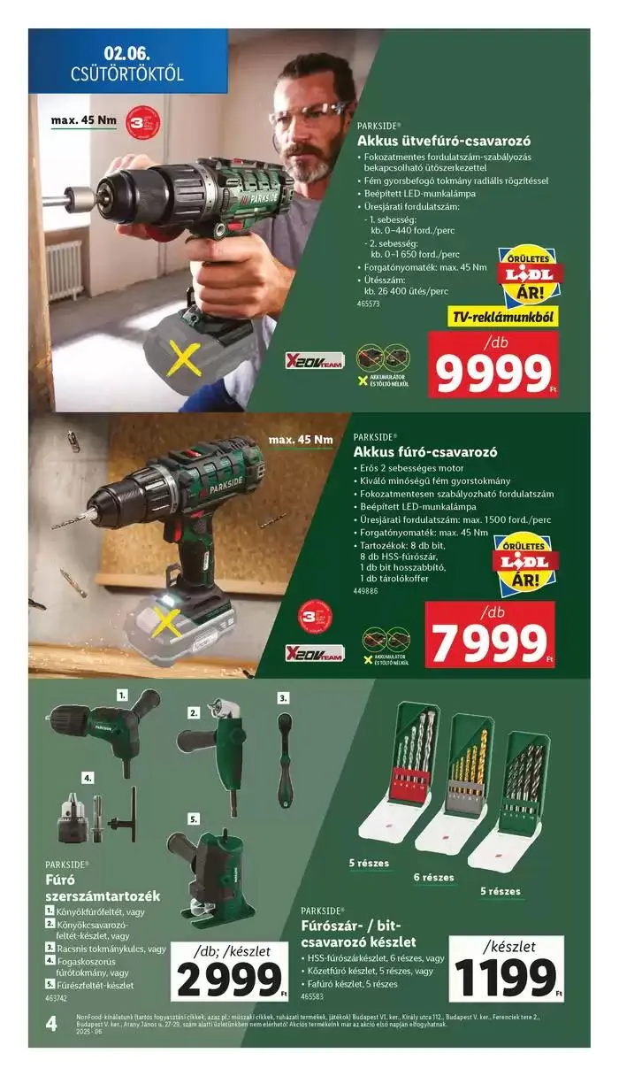 Katalógus Nonfood kínálatunk - 06. hét február 6.-tól február 12.-ig 2025. - Oldal 4