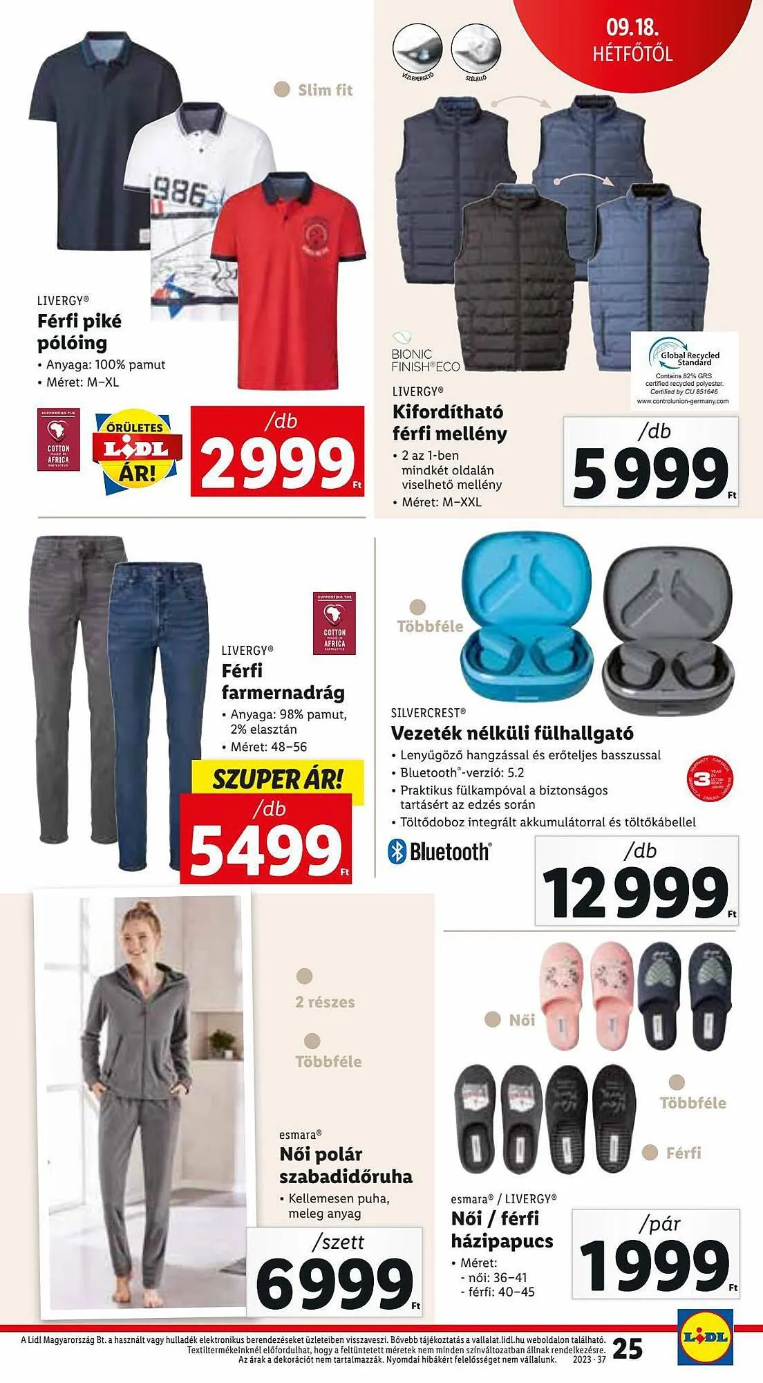 Katalógus Lidl akciós újság szeptember 14.-tól szeptember 20.-ig 2023. - Oldal 25