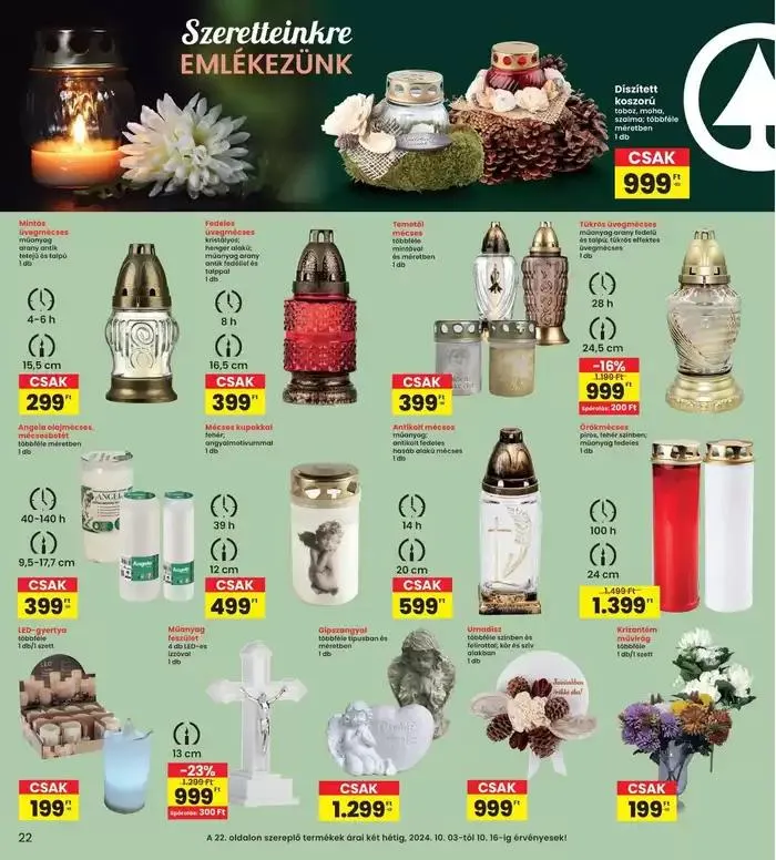 Katalógus Vonzó különleges ajánlatok mindenki számára október 3.-tól október 9.-ig 2024. - Oldal 14