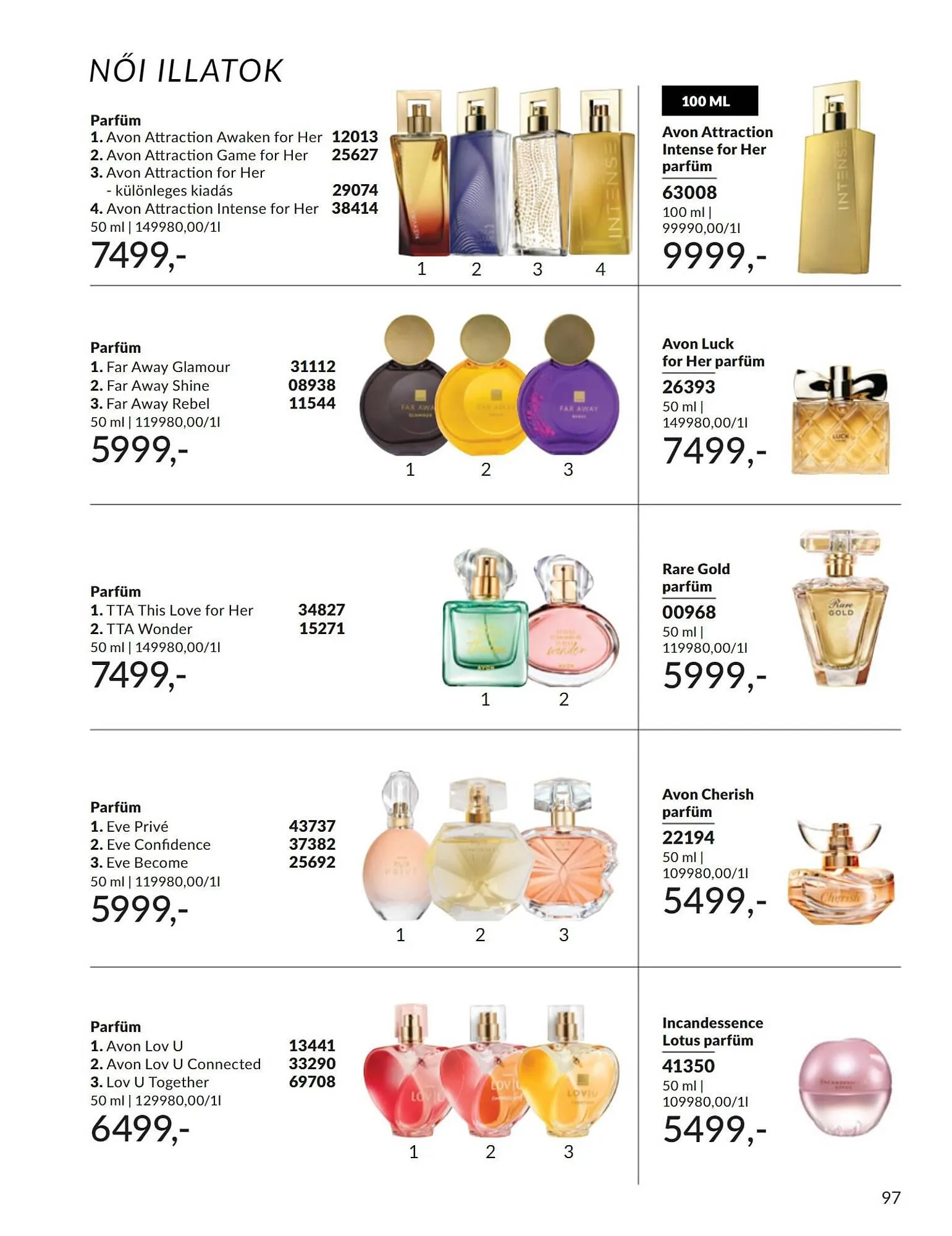 Katalógus AVON akciós újság április 1.-tól április 30.-ig 2025. - Oldal 97