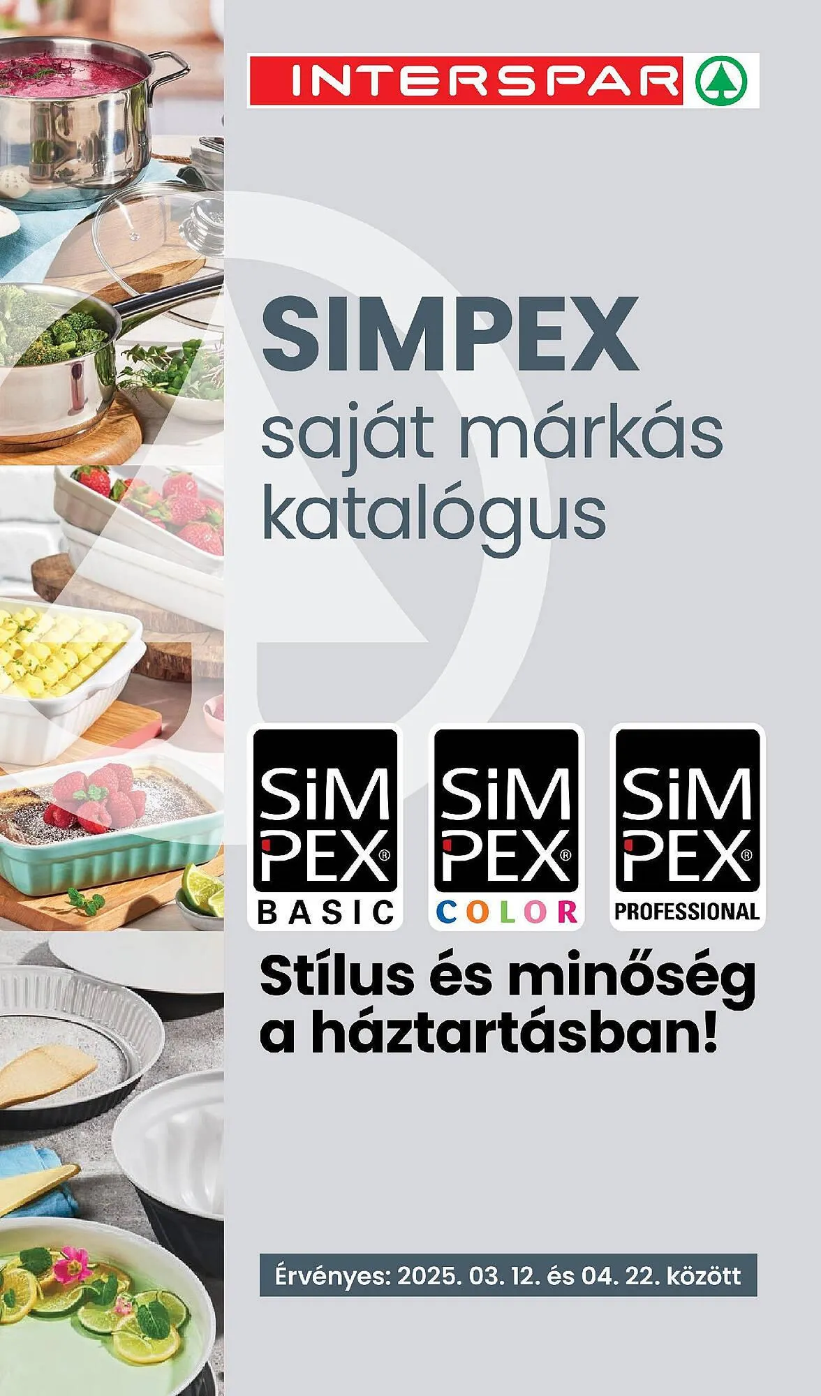 Katalógus Interspar akciós újság március 12.-tól április 22.-ig 2025. - Oldal 1