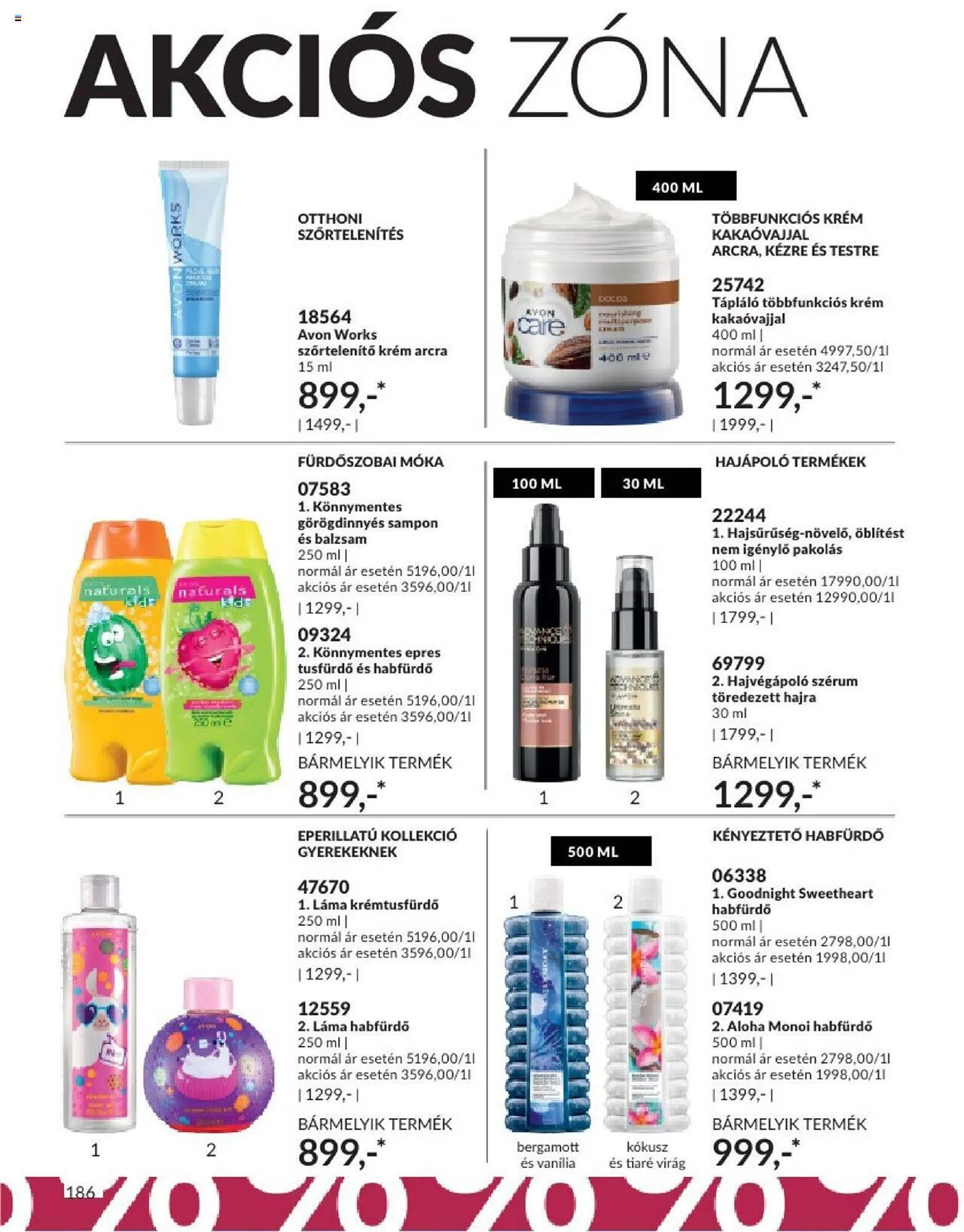Katalógus AVON akciós újság augusztus 1.-tól augusztus 31.-ig 2023. - Oldal 192